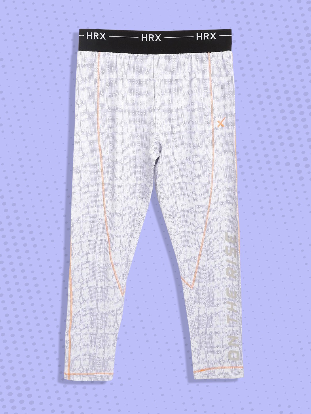 HRX by Hrithik Roshan Girls White Typographic Regular Fit Rapid-Dry Lycra Active Tights, Off white
HRX by Hrithik Roshan Girls White Typographic Regular Fit Rapid-Dry Lycra Active Tights, Off white