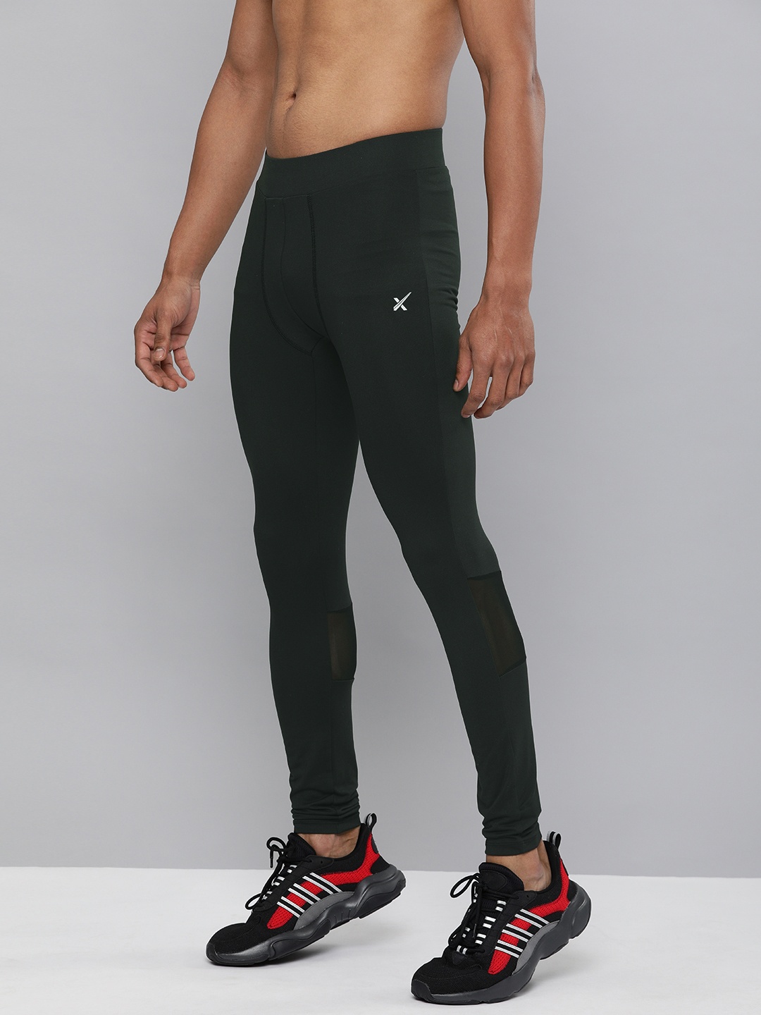 HRX by Hrithik Roshan Men Anthracite Solid Rapid-Dry Antimicrobial Running Tights, Black
HRX by Hrithik Roshan Men Anthracite Solid Rapid-Dry Antimicrobial Running Tights, Black
