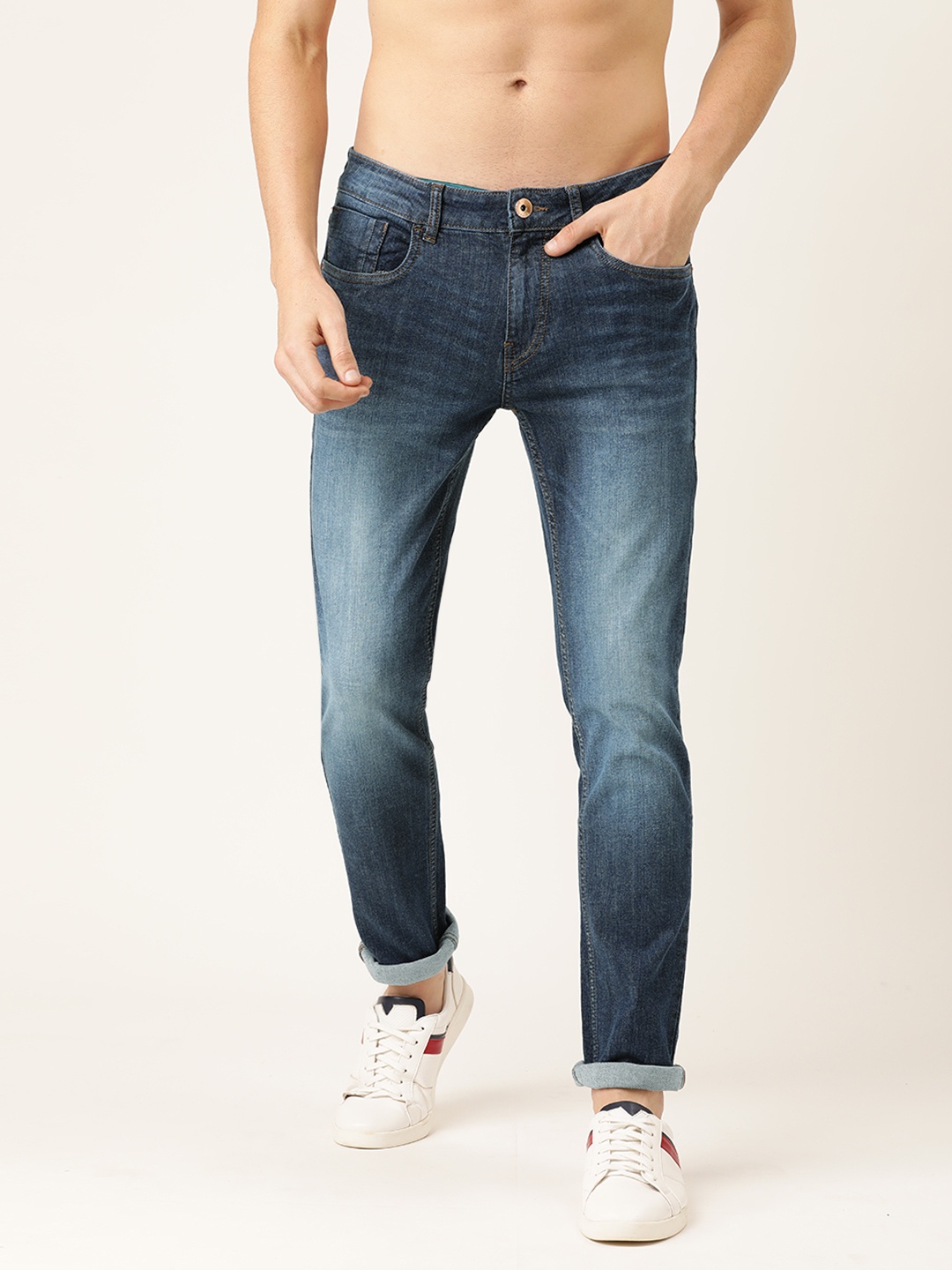 Flying Machine Men Blue Slim Tapered Fit Michael Mid-Rise Clean Look Stretchable Jeans
Flying Machine Men Blue Slim Tapered Fit Michael Mid-Rise Clean Look Stretchable Jeans