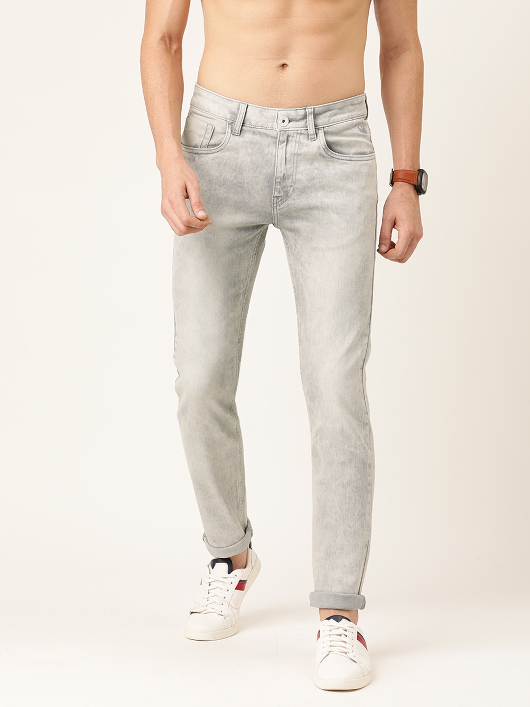 Flying Machine Men Grey Slim Tapered Fit Michael Mid-Rise Clean Look Stretchable Jeans
Flying Machine Men Grey Slim Tapered Fit Michael Mid-Rise Clean Look Stretchable Jeans