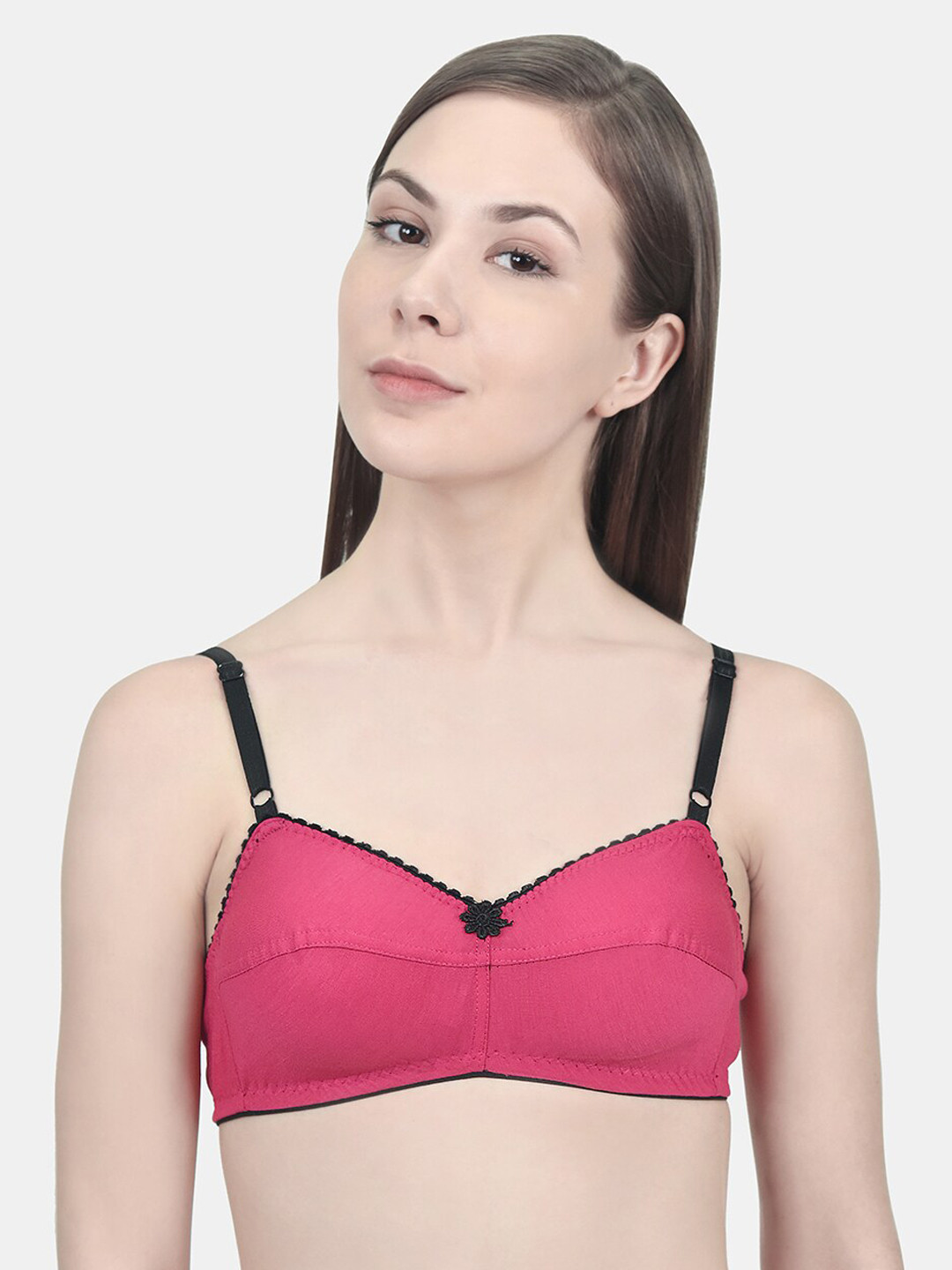Innocence Fuchsia Pink Solid Non-Wired Non Padded T-shirt Bra BBAPLIN90201_28B
Innocence Fuchsia Pink Solid Non-Wired Non Padded T-shirt Bra BBAPLIN90201_28B