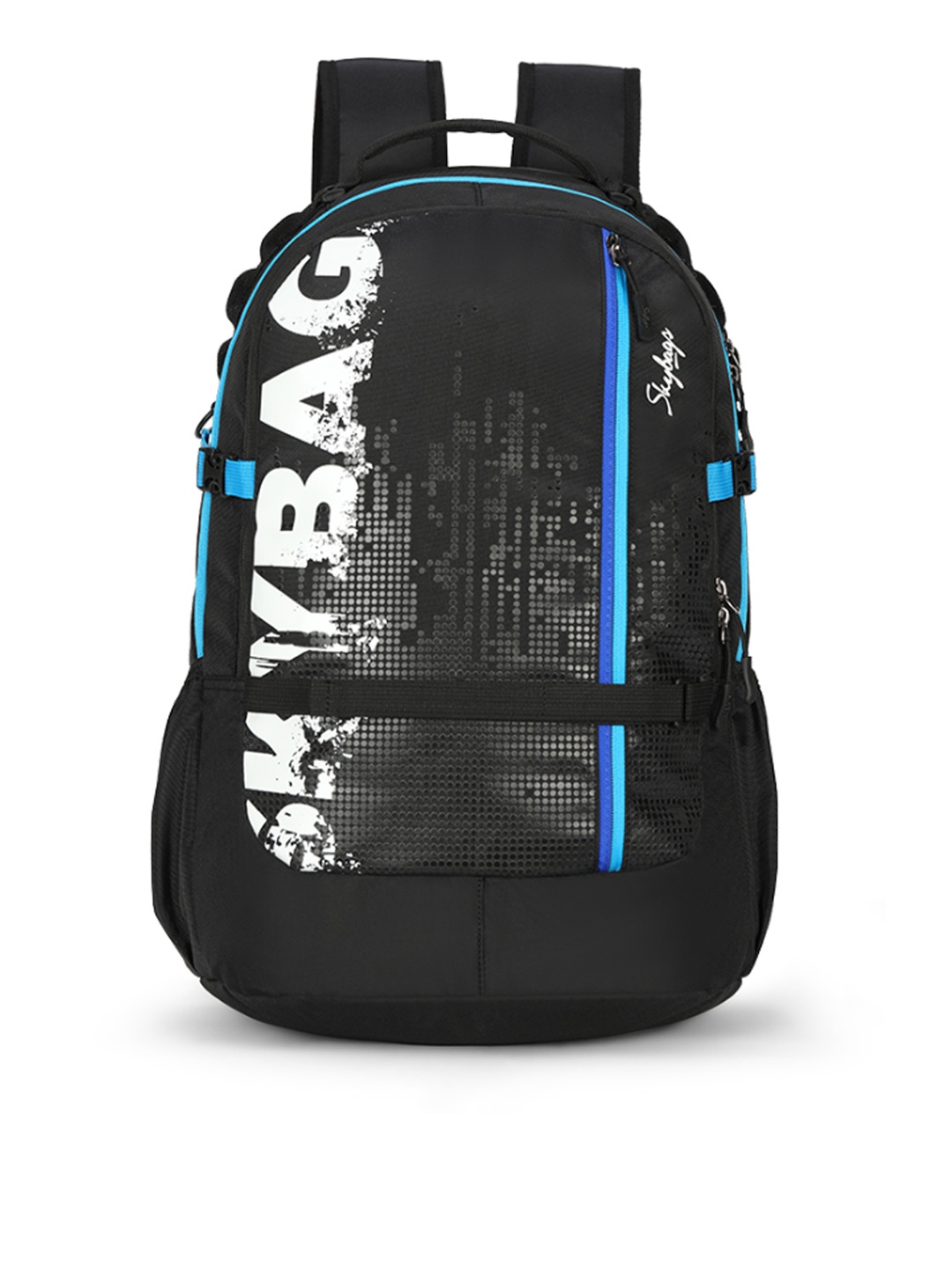 Skybags Unisex Black STRIDER PLUS 01 Backpack