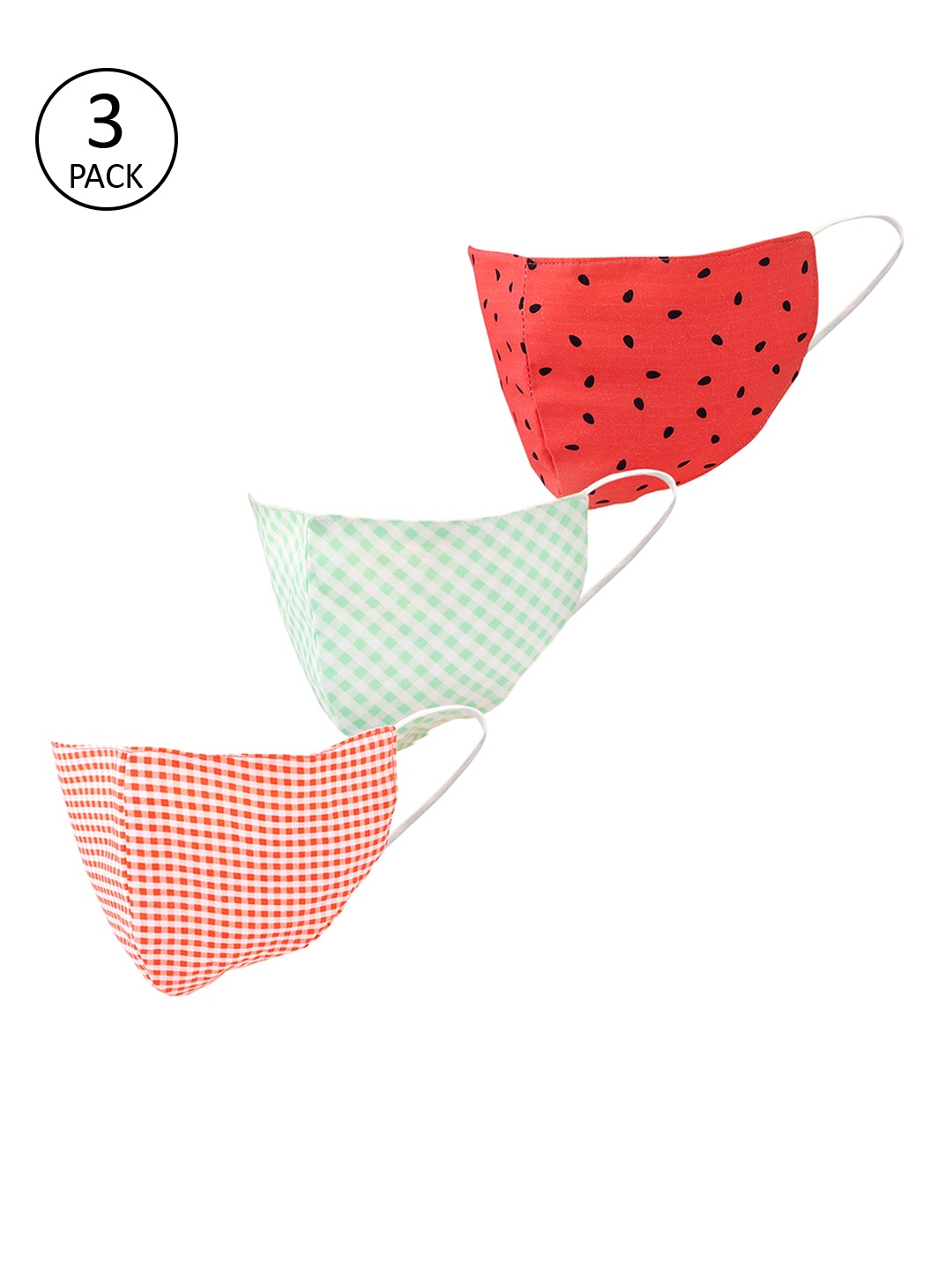 LEGAL BRIBE Unisex Pack of 3 Pcs Multicoloured Reusable 3-Ply Protective Outdoor Masks, Multi
LEGAL BRIBE Unisex Pack of 3 Pcs Multicoloured Reusable 3-Ply Protective Outdoor Masks, Multi
