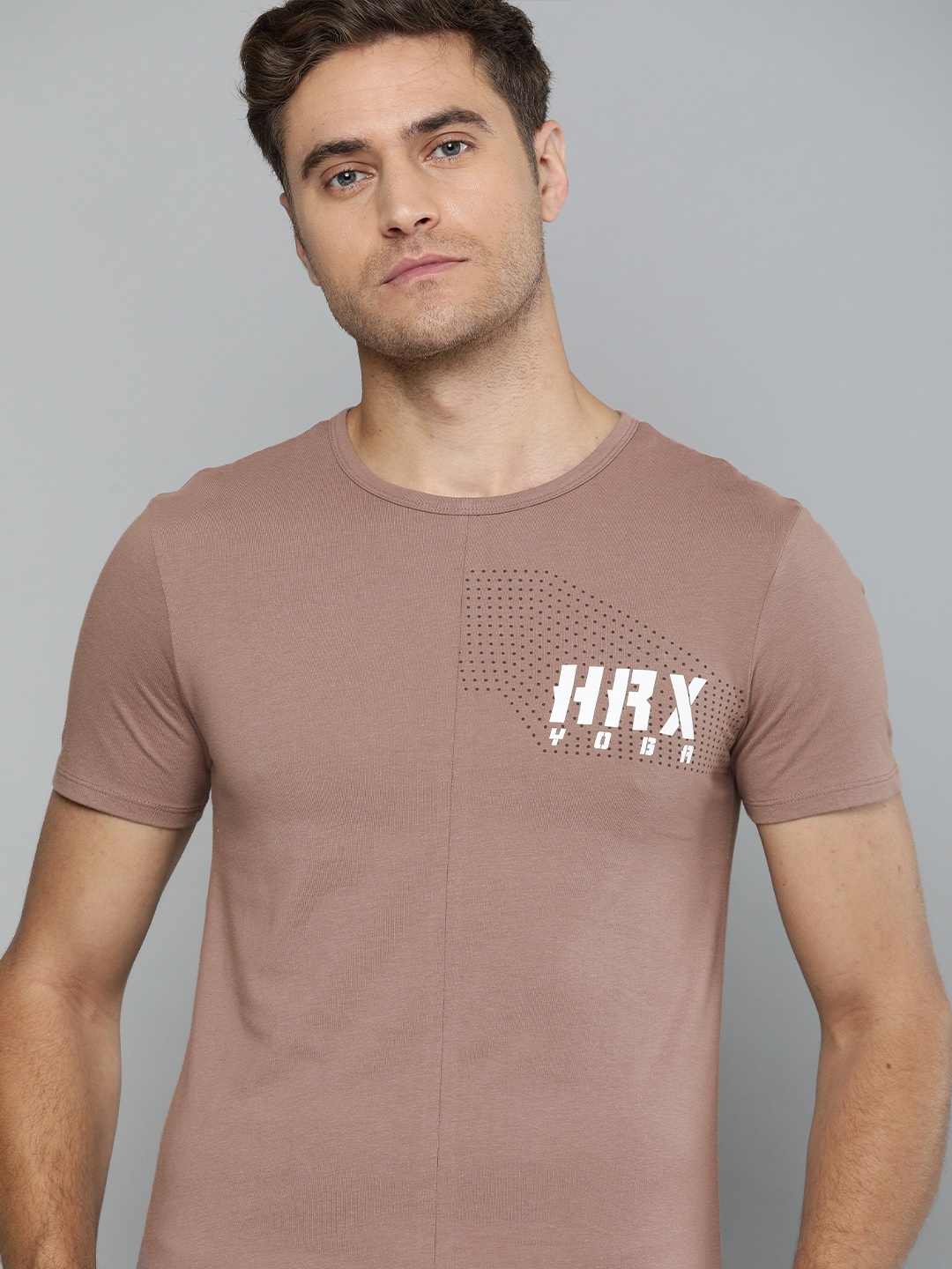 HRX by Hrithik Roshan Men Mauve Solid Organic Cotton Bio-Wash Yoga Organic Cotton T-shirt
HRX by Hrithik Roshan Men Mauve Solid Organic Cotton Bio-Wash Yoga Organic Cotton T-shirt