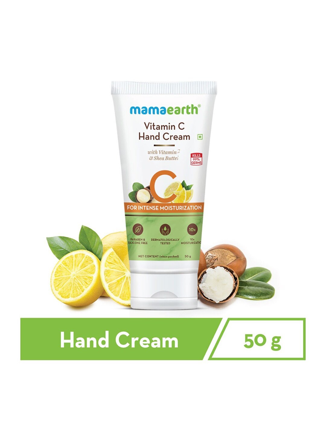Mamaearth Vitamin C Hand Cream with Shea Butter for Intense Moisturization 50 g, White
Mamaearth Vitamin C Hand Cream with Shea Butter for Intense Moisturization 50 g, White