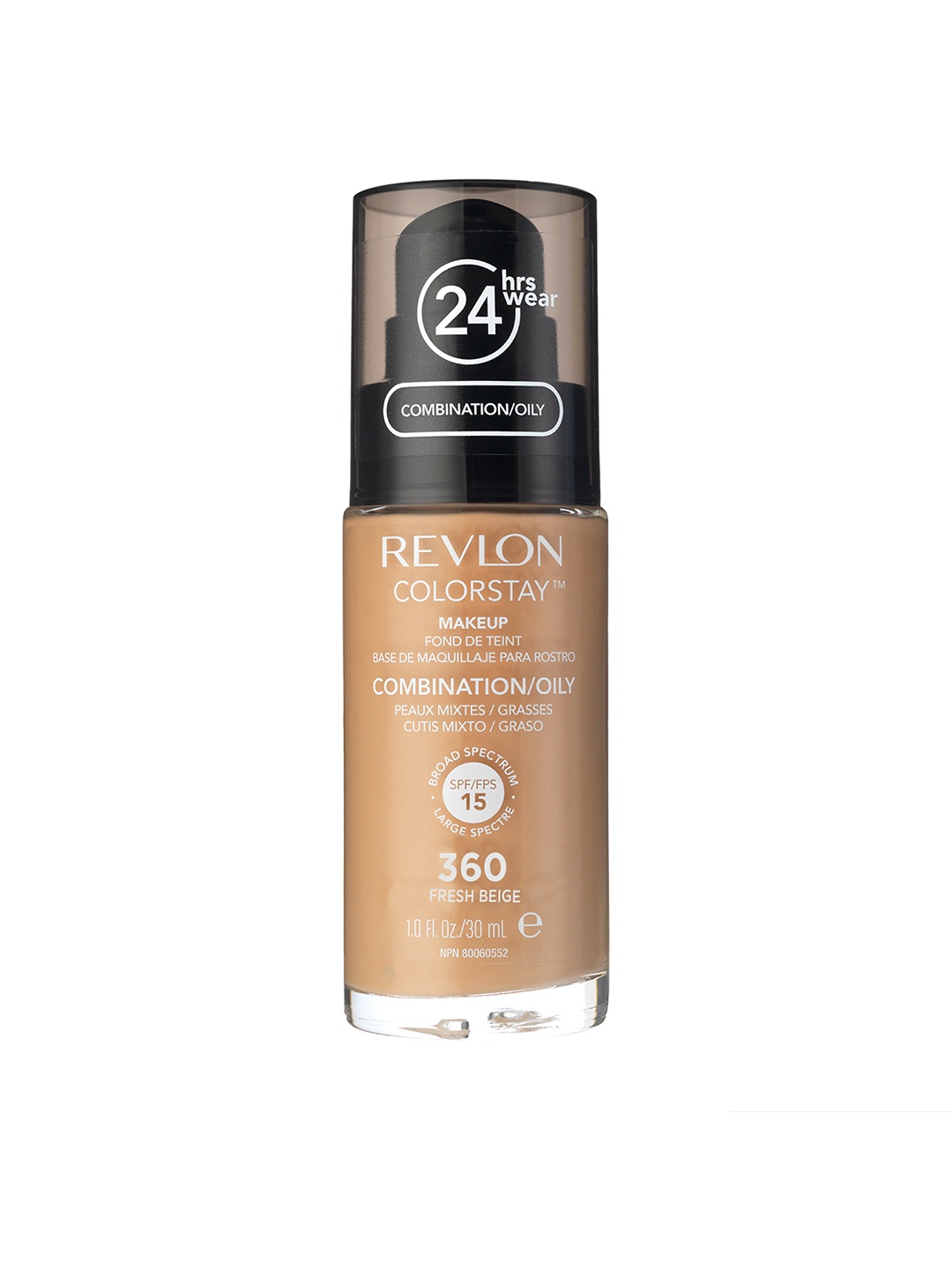 Revlon Colorstay Make Up Combination Oily SPF 15 - Golden Caramel, Beige