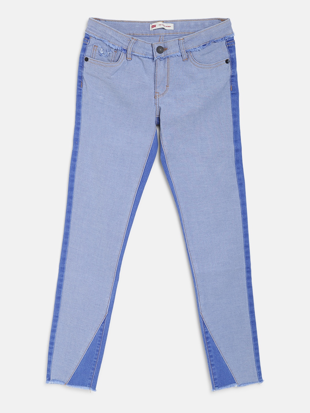 Levis Girls Blue 710 Super Skinny Fit Mid-Rise Clean Look Colourblocked Stretchable Jeans
Levis Girls Blue 710 Super Skinny Fit Mid-Rise Clean Look Colourblocked Stretchable Jeans