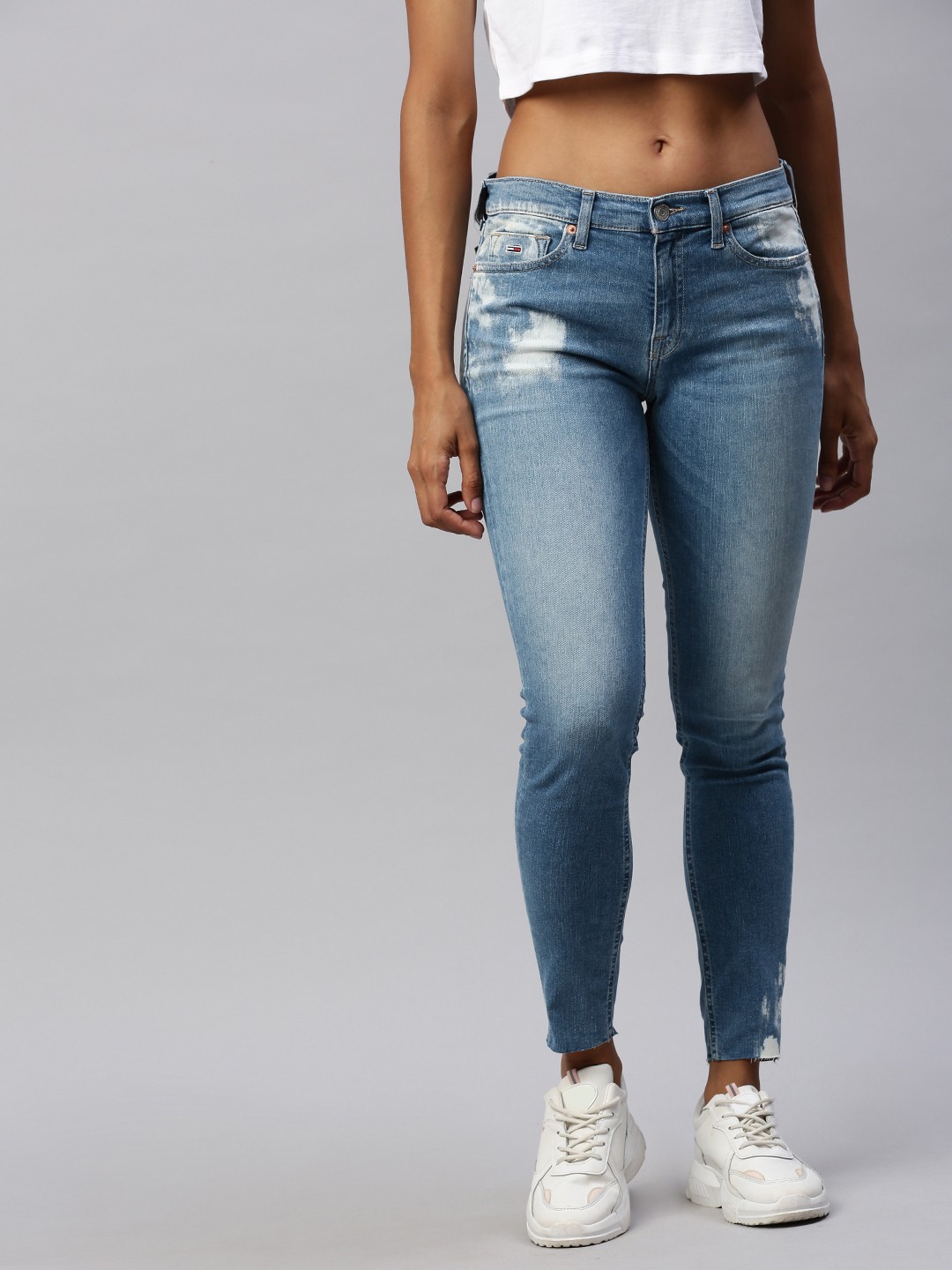 Tommy Hilfiger Women Blue NORA Skinny Fit Mid-Rise Clean Look Ankle Length Jeans
Tommy Hilfiger Women Blue NORA Skinny Fit Mid-Rise Clean Look Ankle Length Jeans
