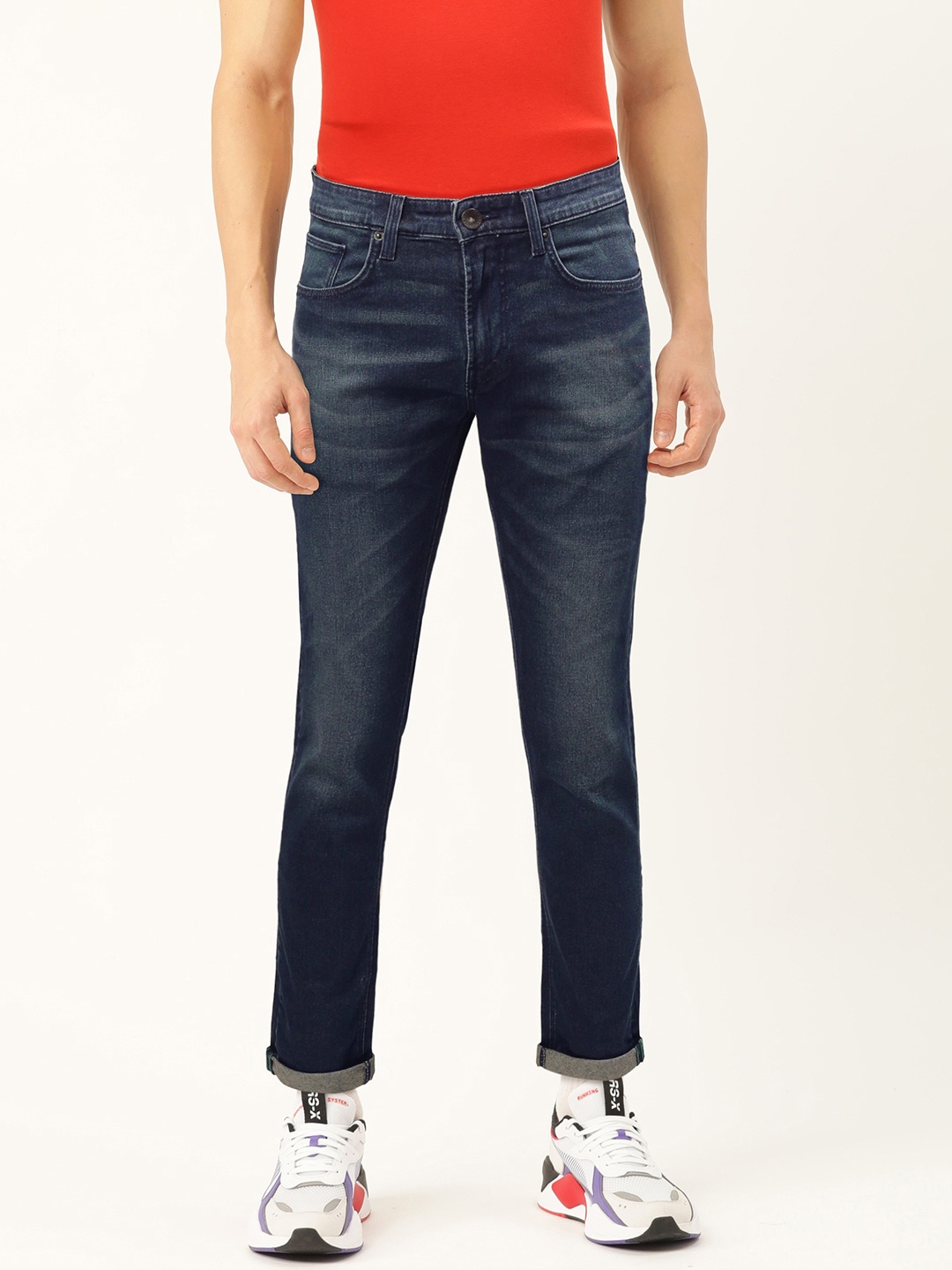 United Colors of Benetton Men Navy Blue Skinny Fit Mid-Rise Clean Look Stretchable Jeans
United Colors of Benetton Men Navy Blue Skinny Fit Mid-Rise Clean Look Stretchable Jeans