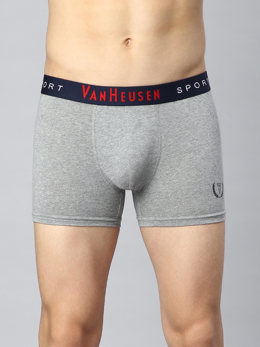 Van Heusen Men Plush Back Elasticized Waistband Double Layer Gusset Trunks IHETR1VSGM70008, Grey
Van Heusen Men Plush Back Elasticized Waistband Double Layer Gusset Trunks IHETR1VSGM70008, Grey