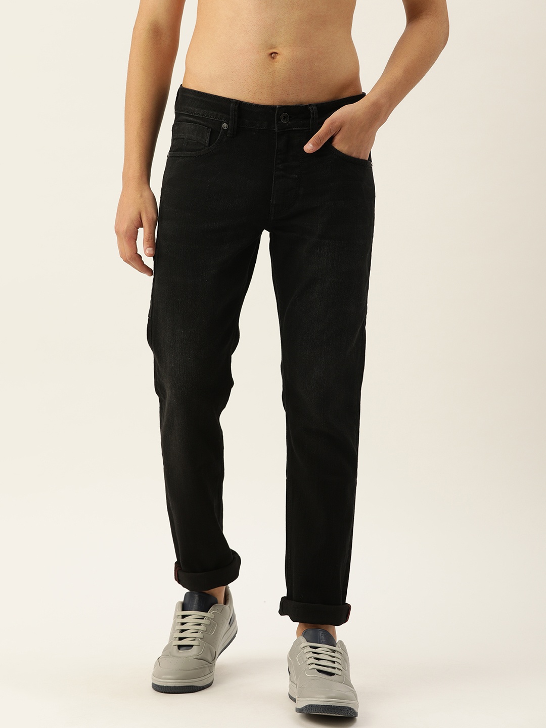 Flying Machine Blue Label Men Black Michael Slim Fit Mid-Rise Clean Look Stretchable Jeans
Flying Machine Blue Label Men Black Michael Slim Fit Mid-Rise Clean Look Stretchable Jeans