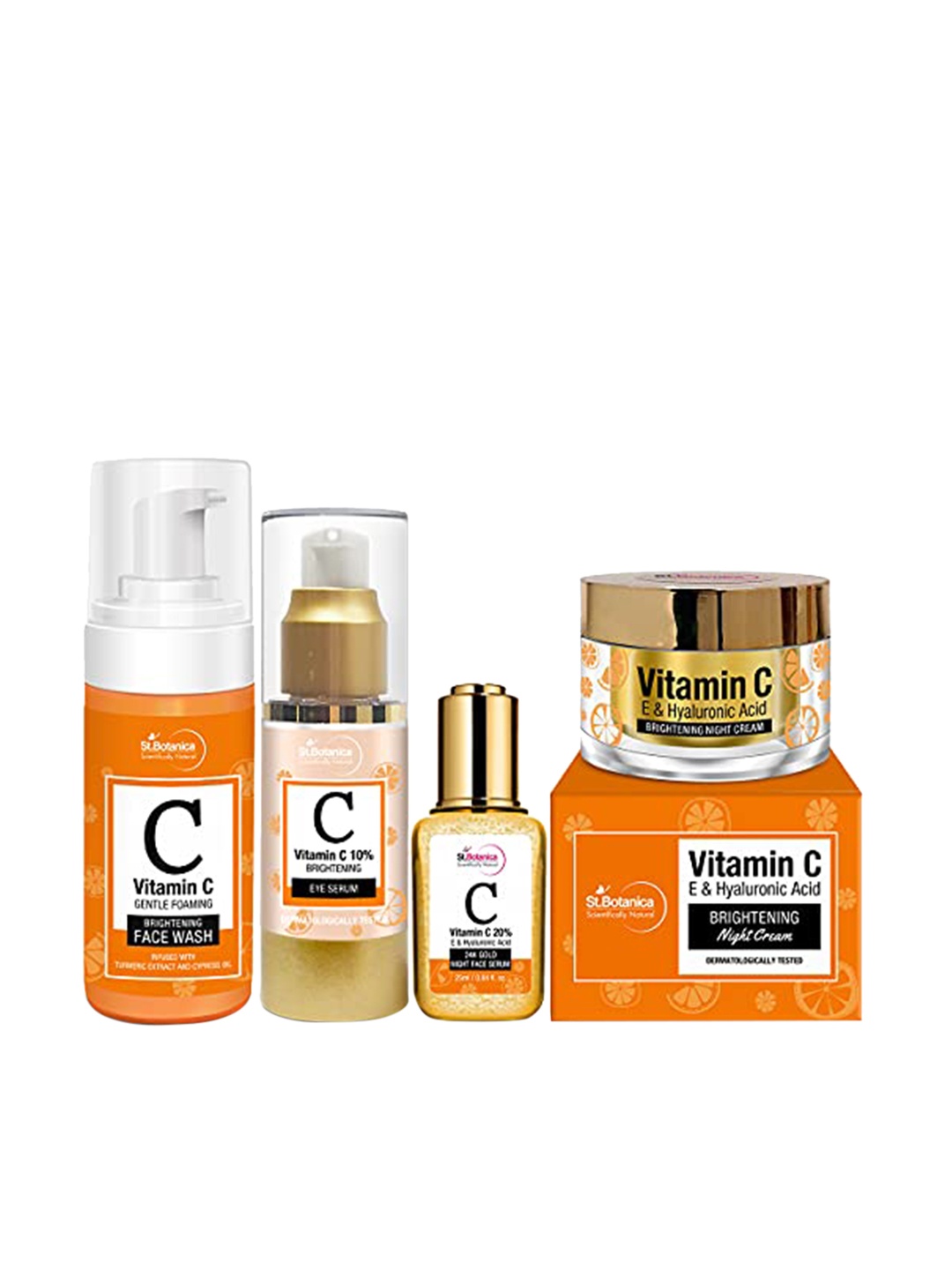 St.Botanica Unisex Skin Care Kit, Orange