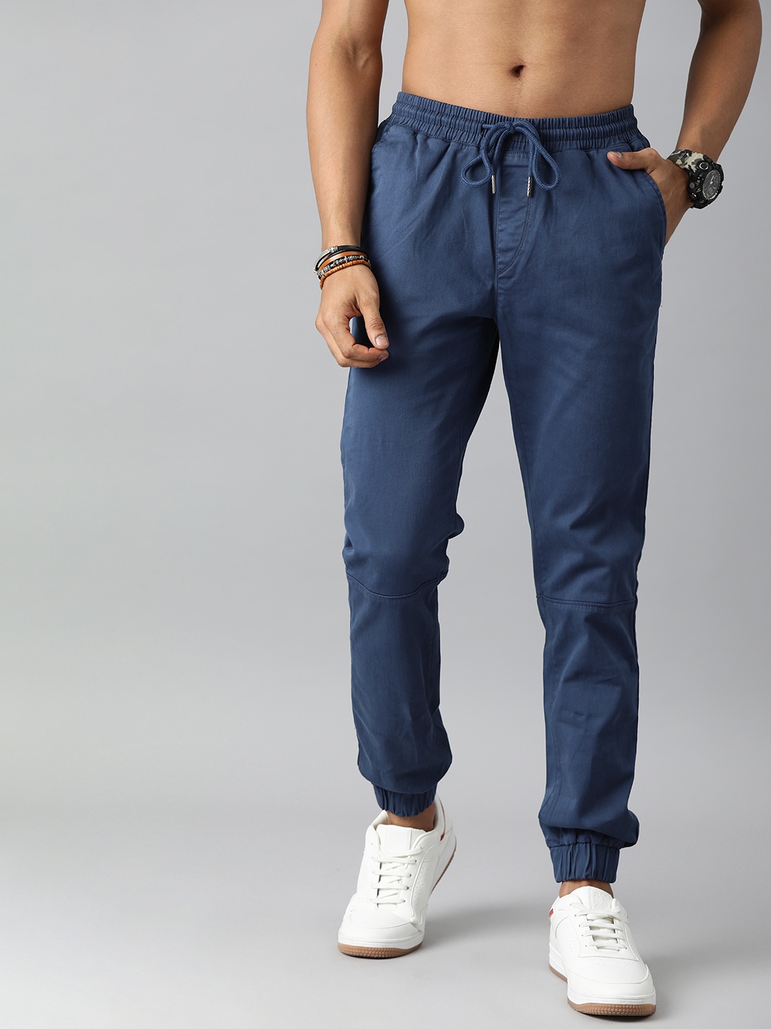 Roadster Men Blue Joggers