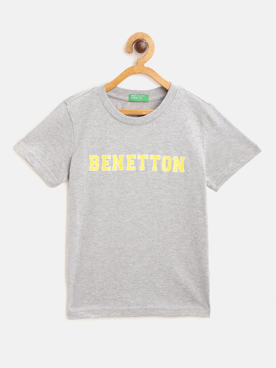 United Colors of Benetton Boys Grey Melange Pure Cotton Brand Logo Print Pure Cotton T-shirt
United Colors of Benetton Boys Grey Melange Pure Cotton Brand Logo Print Pure Cotton T-shirt