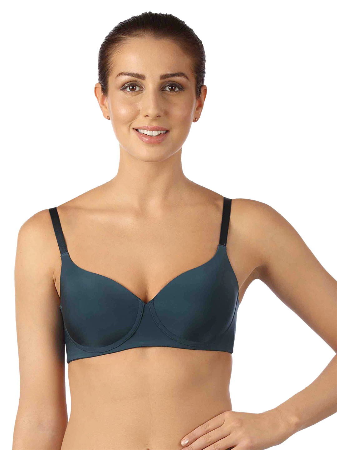 Triumph T-Shirt Bra 60 Invisible Padded Wireless Body Make-Up Series Seamless Everyday Bra, Teal
Triumph T-Shirt Bra 60 Invisible Padded Wireless Body Make-Up Series Seamless Everyday Bra, Teal