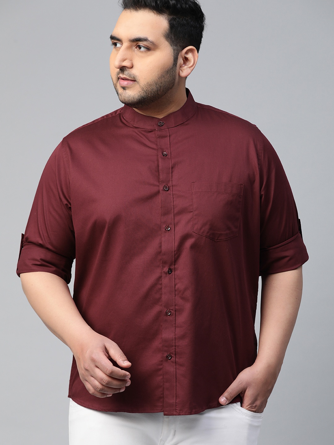 DENNISON Men Maroon Water & Stain Repellent Twill Weave Smart Slim Fit Solid Casual Shirt
DENNISON Men Maroon Water & Stain Repellent Twill Weave Smart Slim Fit Solid Casual Shirt