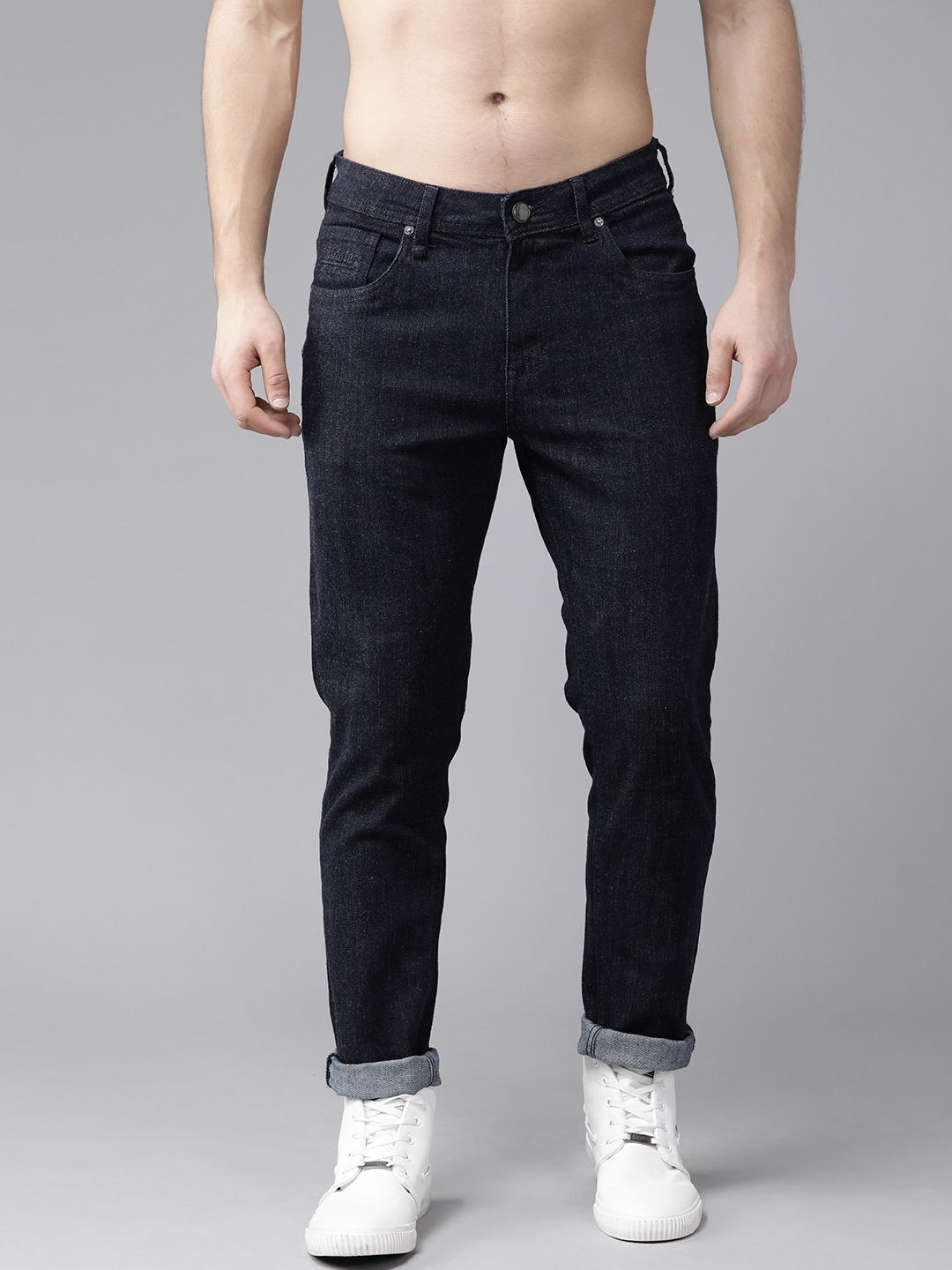 The Roadster Lifestyle Co Men Navy Blue Skinny Fit Mid-Rise Clean Look Stretchable Jeans
The Roadster Lifestyle Co Men Navy Blue Skinny Fit Mid-Rise Clean Look Stretchable Jeans