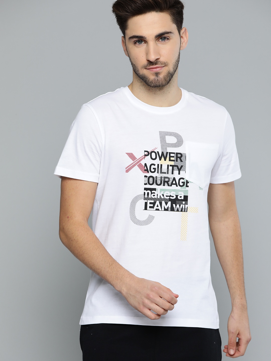 HRX By Hrithik Roshan Men Optic White Typographic Bio-Wash Lifestyle Pure Cotton T-shirt
HRX By Hrithik Roshan Men Optic White Typographic Bio-Wash Lifestyle Pure Cotton T-shirt