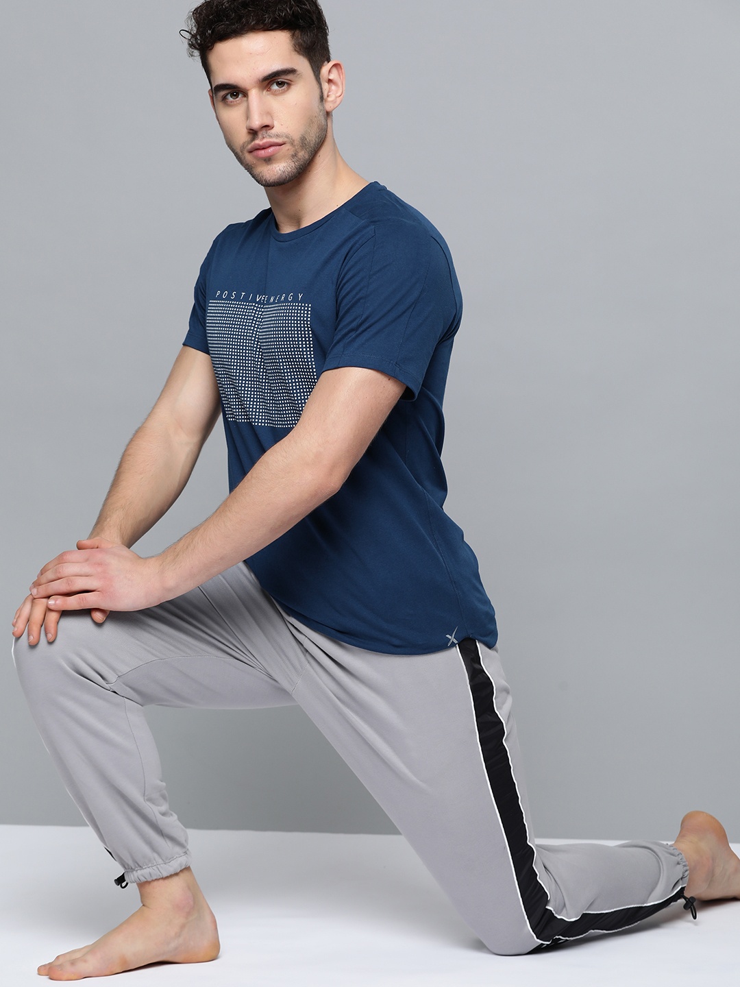HRX By Hrithik Roshan Men Estate Blue Typographic Bamboo Cotton Bio-Wash Antimicrobial Yoga Sustainable Tshirt
HRX By Hrithik Roshan Men Estate Blue Typographic Bamboo Cotton Bio-Wash Antimicrobial Yoga Sustainable Tshirt