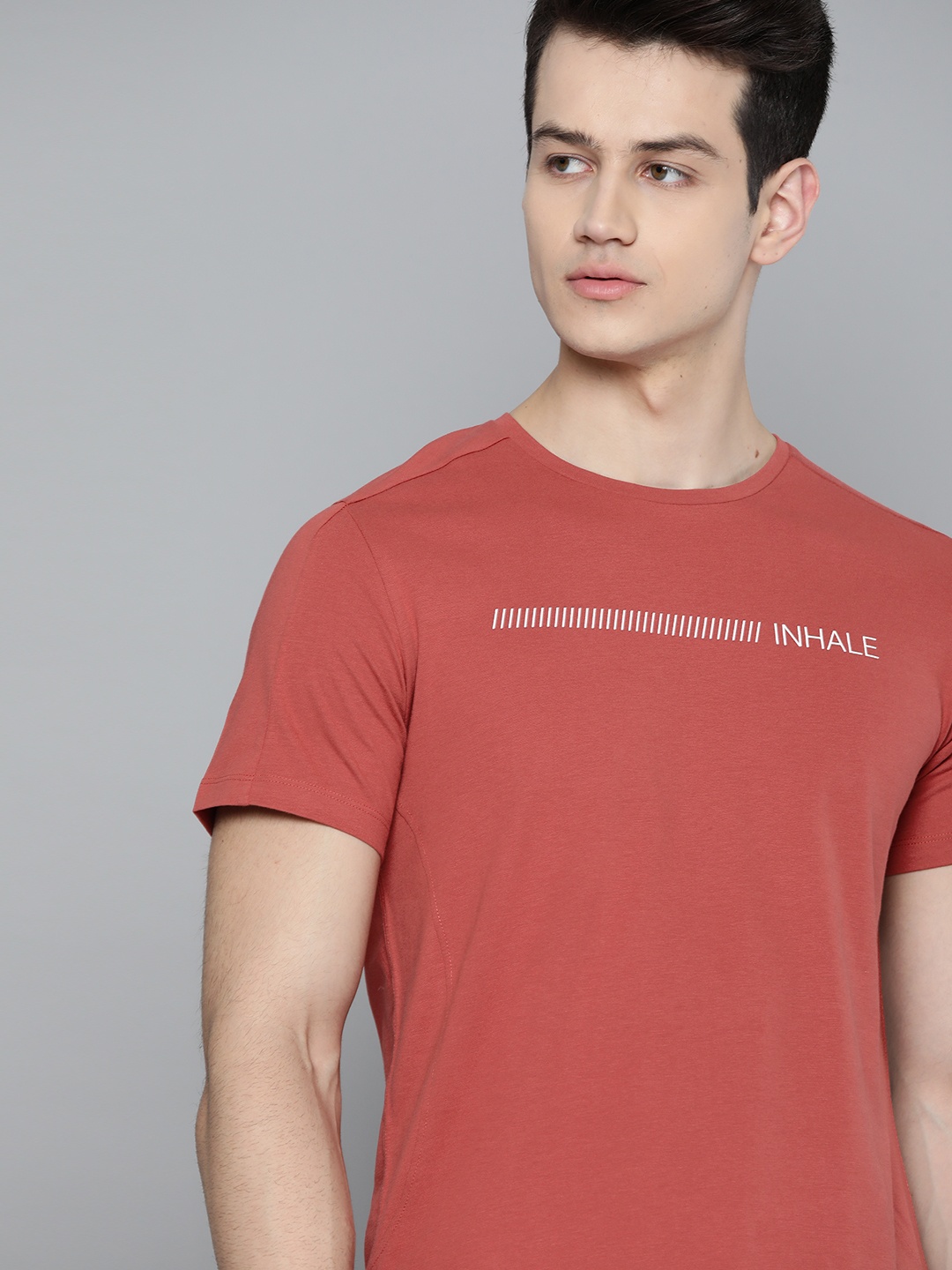 HRX By Hrithik Roshan Men Tandoori Spice Solid Organic Cotton Antimicrobial Antimicrobial Yoga Tshirt, Rust
HRX By Hrithik Roshan Men Tandoori Spice Solid Organic Cotton Antimicrobial Antimicrobial Yoga Tshirt, Rust