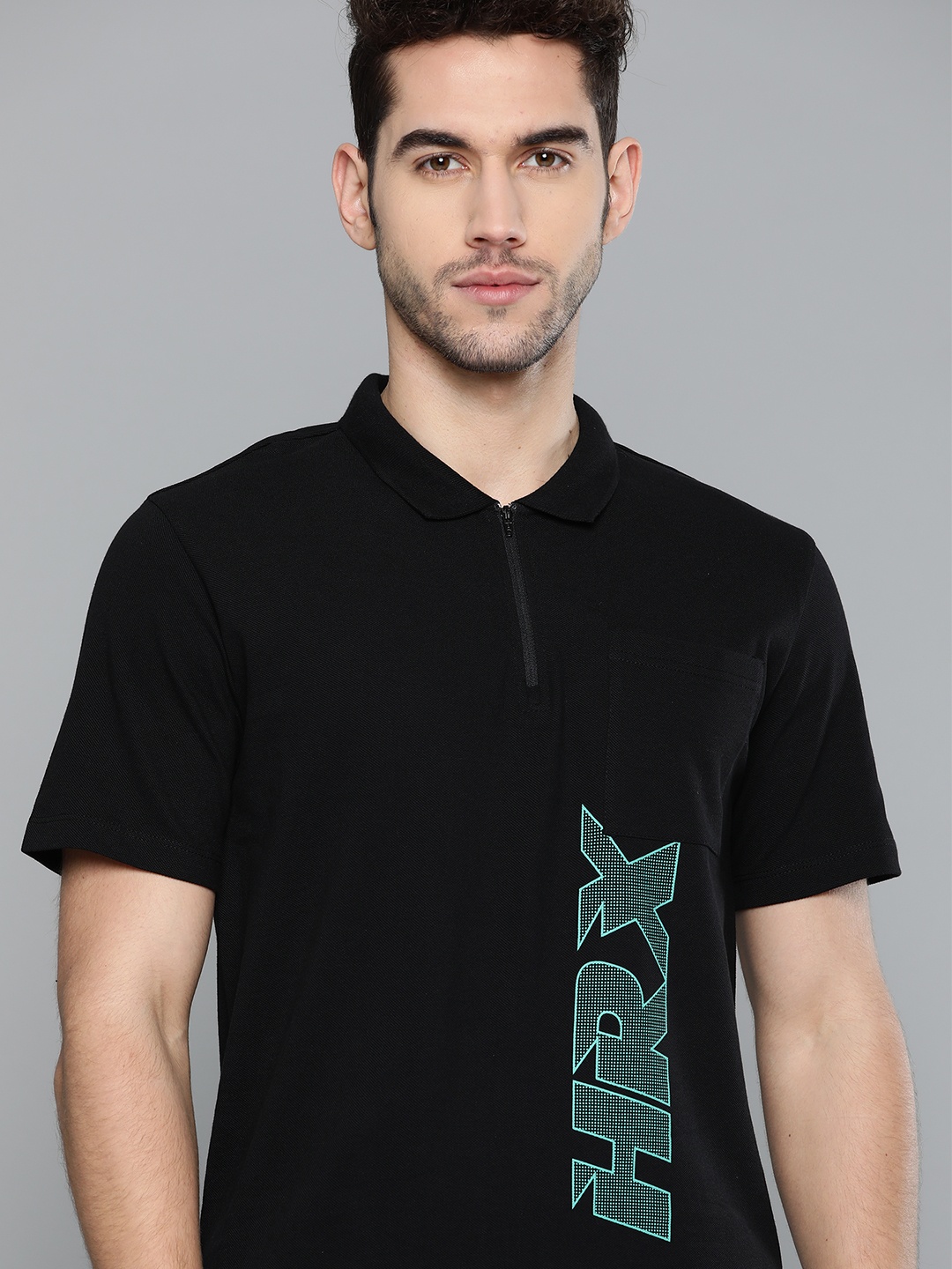 HRX By Hrithik Roshan Men Jet Black Solid Organic Cotton Antimicrobial Lifestyle Tshirt
HRX By Hrithik Roshan Men Jet Black Solid Organic Cotton Antimicrobial Lifestyle Tshirt