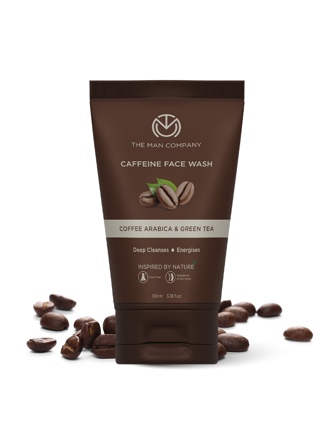 The Man Company Caffeine Face Wash with Coffee Arabica and Green Tea 100 ml, Coffee brown
The Man Company Caffeine Face Wash with Coffee Arabica and Green Tea 100 ml, Coffee brown