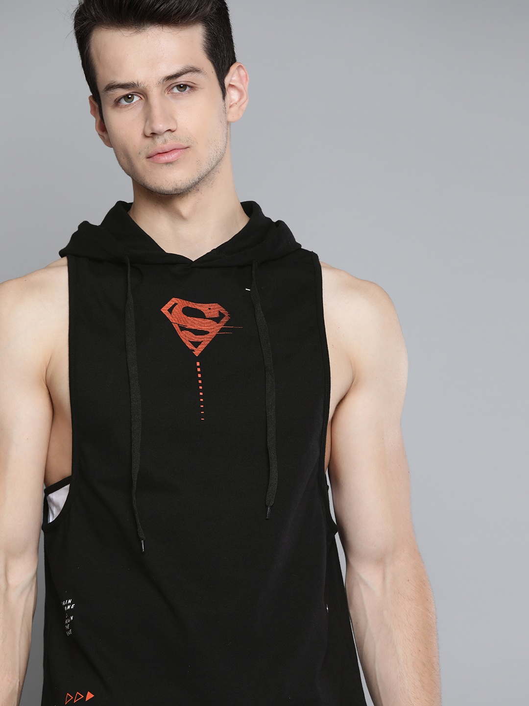 Kook N Keech Superman Men Black & Rust Orange Pure Cotton Printed Hood Oversized T-shirt
Kook N Keech Superman Men Black & Rust Orange Pure Cotton Printed Hood Oversized T-shirt