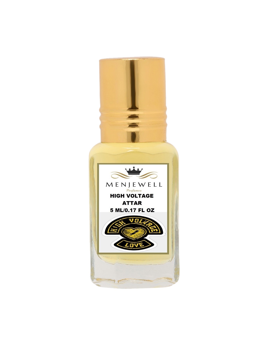Menjewell fragrances High Voltage (Natural Itra/Attar/ Perfume) Floral Attar, Transparent
Menjewell fragrances High Voltage (Natural Itra/Attar/ Perfume) Floral Attar, Transparent