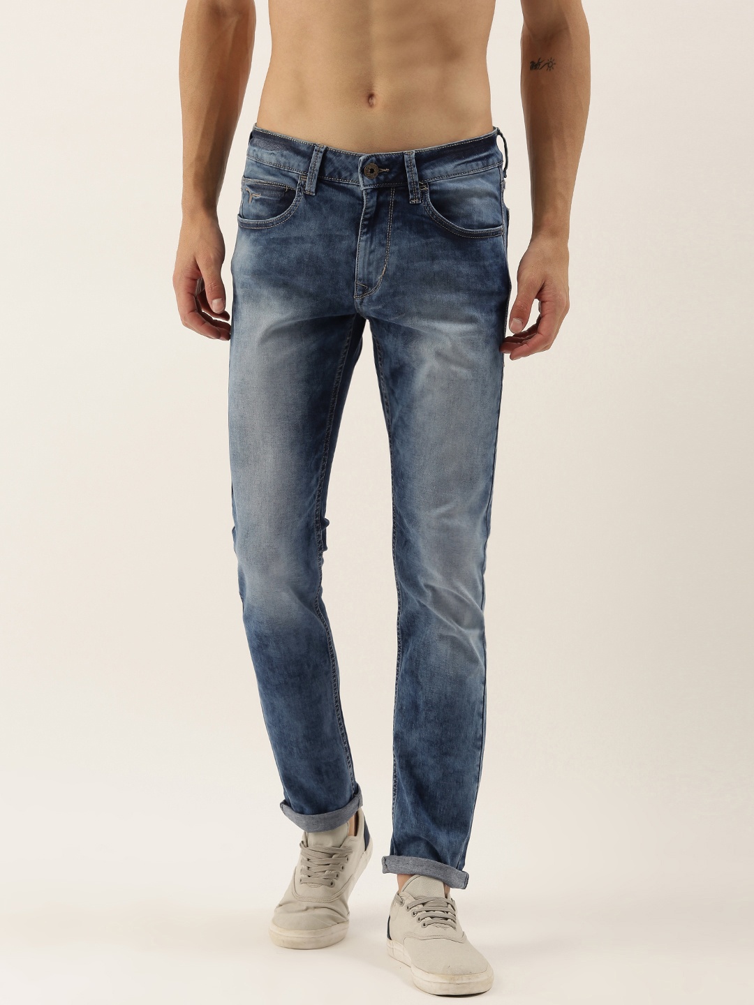 Flying Machine Men Blue Michael Slim Tapered Fit Low-Rise Clean Look Stretchable Jeans
Flying Machine Men Blue Michael Slim Tapered Fit Low-Rise Clean Look Stretchable Jeans