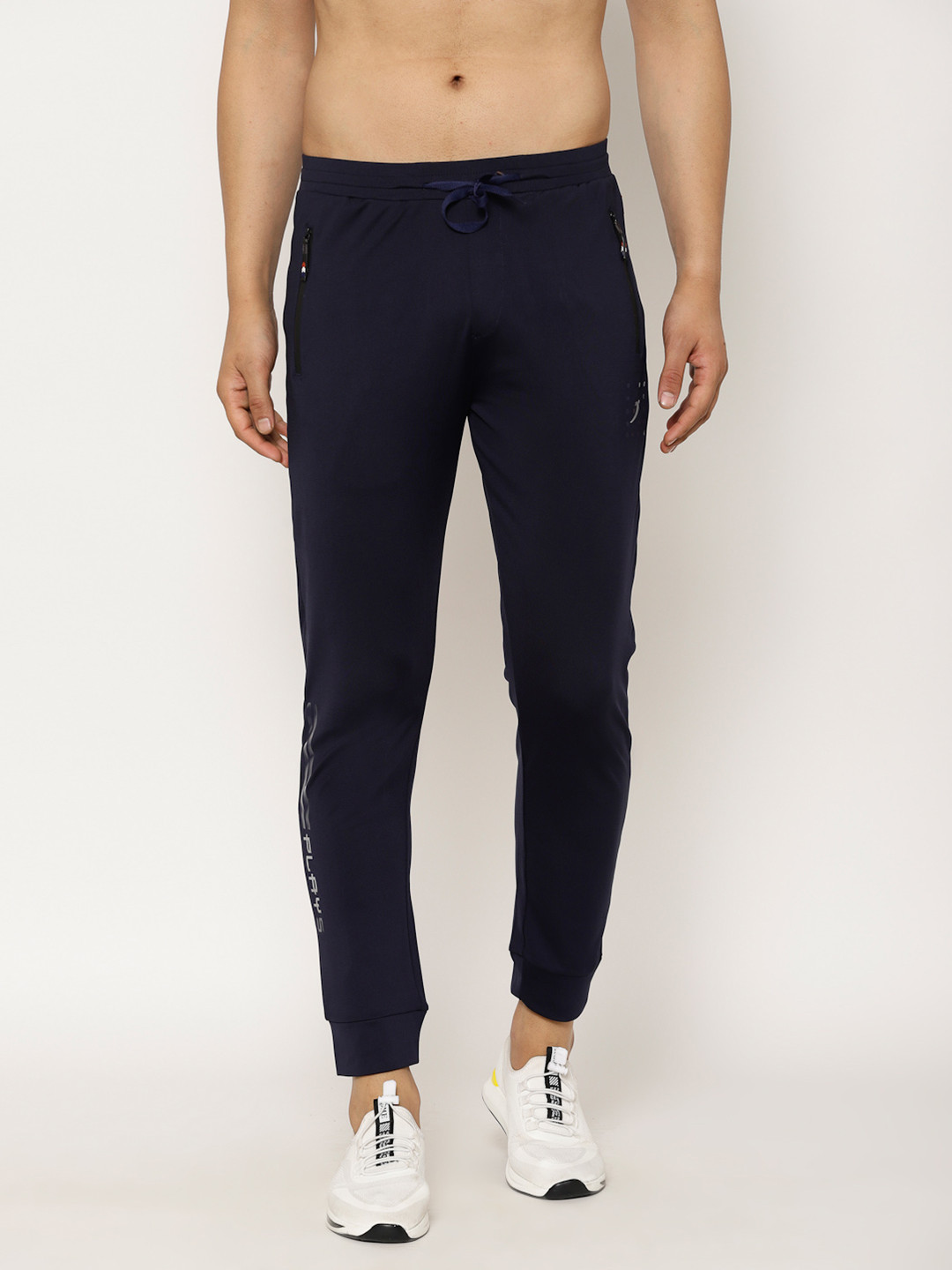 SAPPER Men Navy Blue Solid Slim Fit Joggers
SAPPER Men Navy Blue Solid Slim Fit Joggers