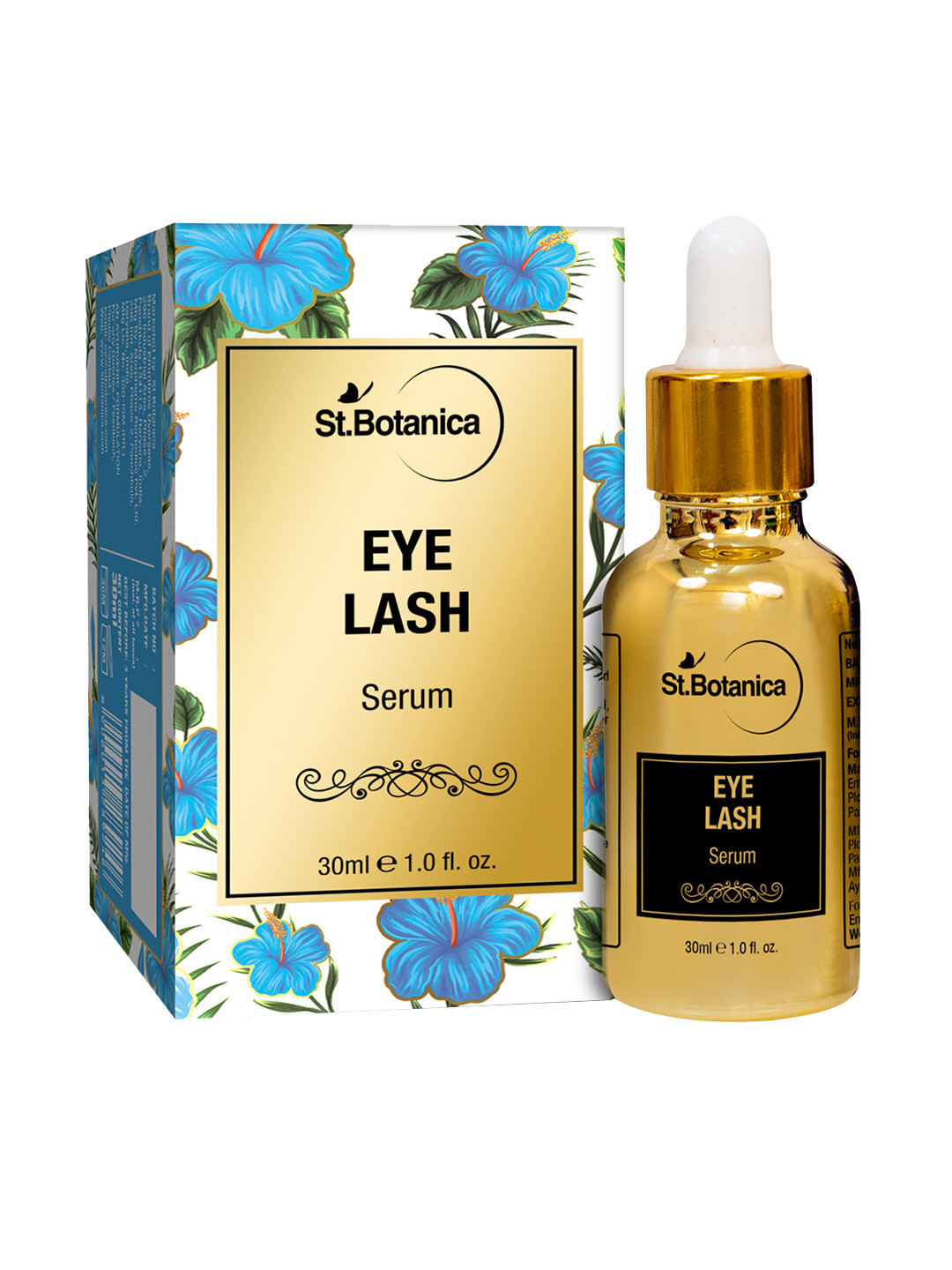 St.Botanica Unisex Pack Of 2 Eyelash Growth Serum 60ml, Gold 
St.Botanica Unisex Pack Of 2 Eyelash Growth Serum 60ml, Gold