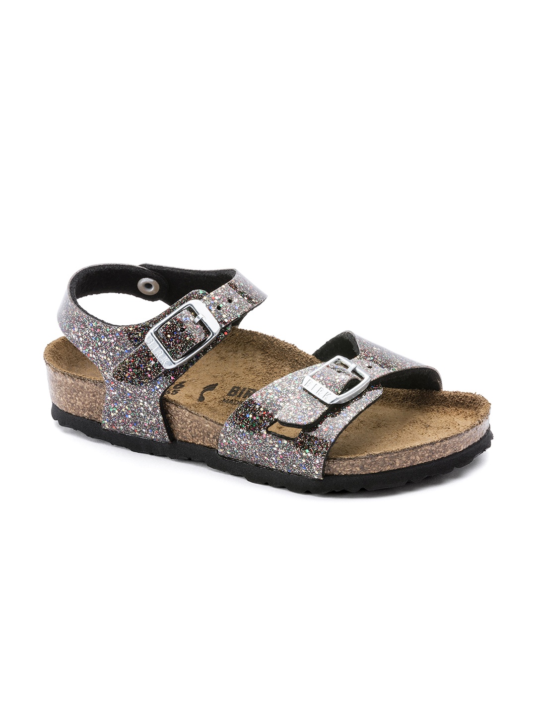 Birkenstock Rio Cosmic Sparkle Black Multi Narrow Width Birko-Flor With An Ankle Strap
Birkenstock Rio Cosmic Sparkle Black Multi Narrow Width Birko-Flor With An Ankle Strap