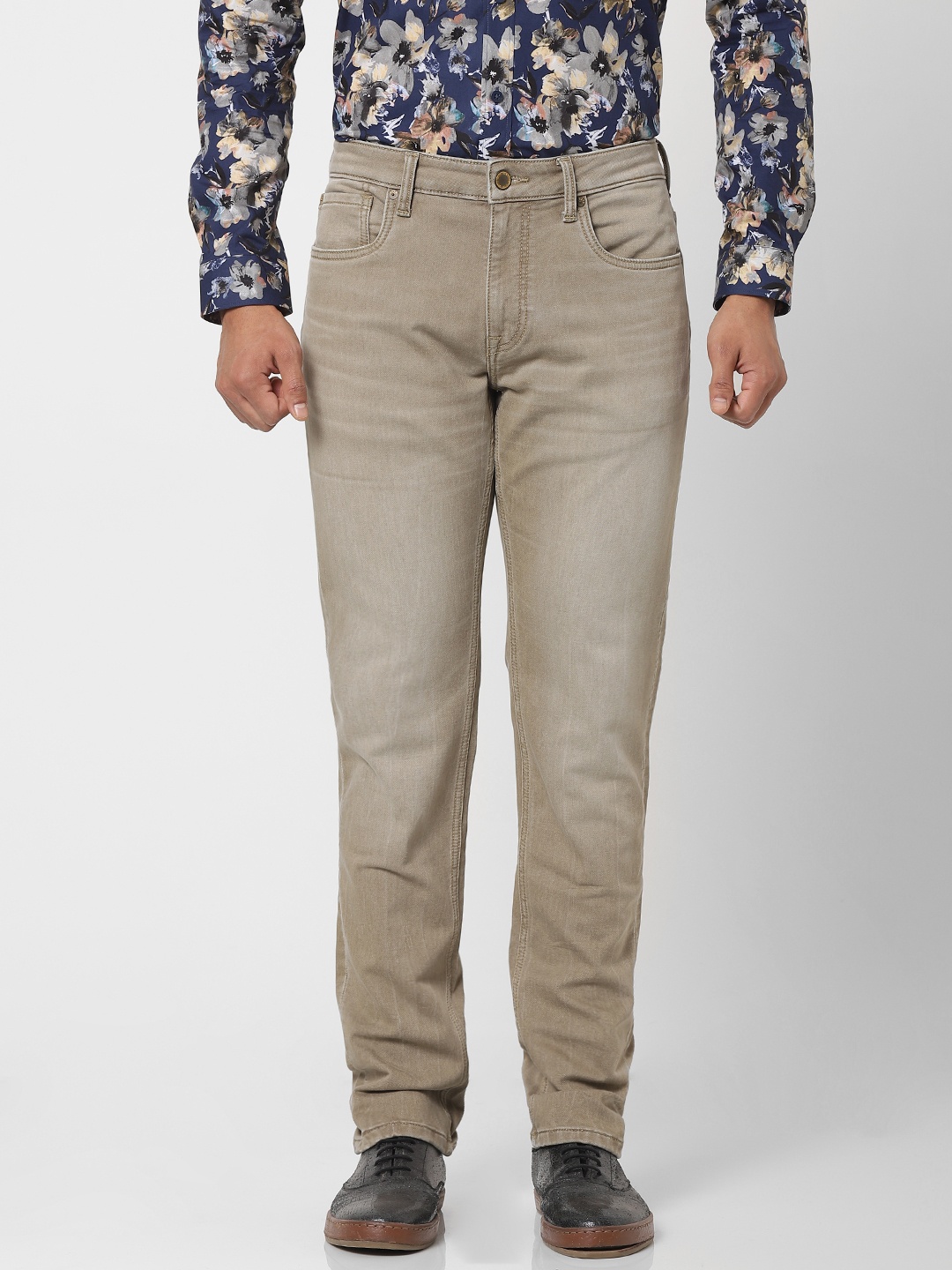 Jack & Jones Men Beige Glenn Slim Fit Low-Rise Clean Look Stretchable Sustainable Jeans
Jack & Jones Men Beige Glenn Slim Fit Low-Rise Clean Look Stretchable Sustainable Jeans