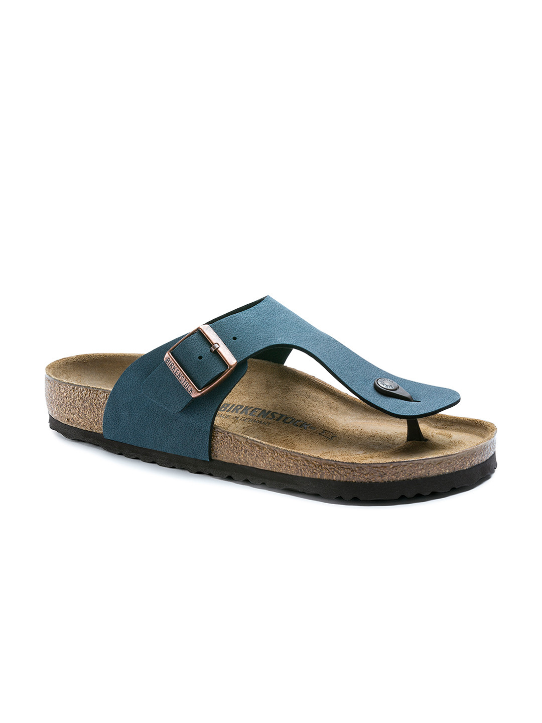 Birkenstock Ramses Basalt Regular Width Birko-Flor Nubuck Thong Sandals, Teal
Birkenstock Ramses Basalt Regular Width Birko-Flor Nubuck Thong Sandals, Teal