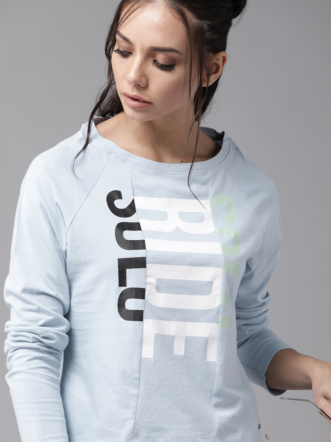 The Roadster Lifestyle Co Women Blue White Typography Printed Cotton Pure Cotton T-shirt
The Roadster Lifestyle Co Women Blue White Typography Printed Cotton Pure Cotton T-shirt