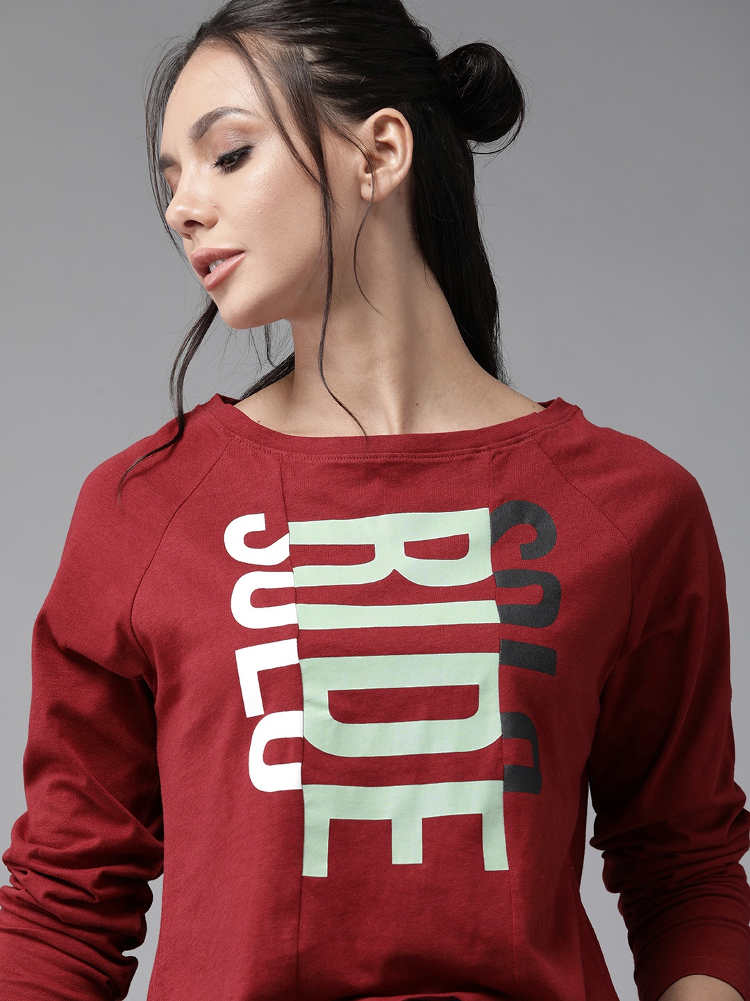 The Roadster Lifestyle Co Women Red Blue Typography Printed Cotton Pure Cotton T-shirt
The Roadster Lifestyle Co Women Red Blue Typography Printed Cotton Pure Cotton T-shirt