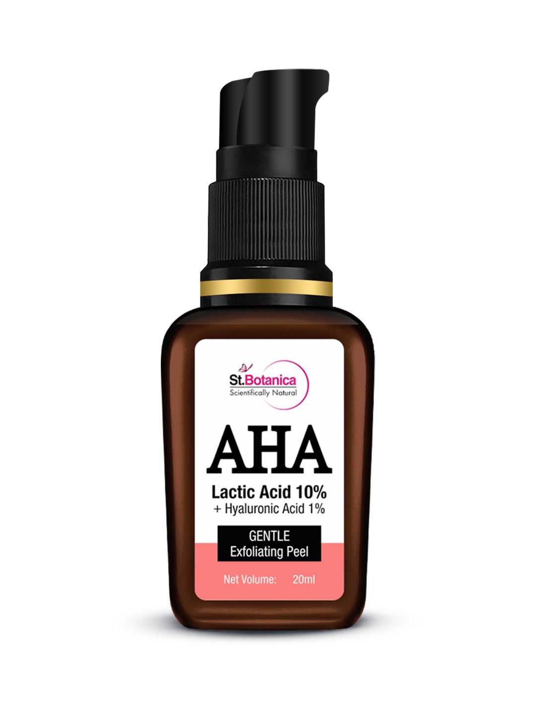 StBotanica AHA Lactic Acid 10% & Hyaluronic Acid 1% Gentle Exfoliating Skin Peel, 20ml, Red
StBotanica AHA Lactic Acid 10% & Hyaluronic Acid 1% Gentle Exfoliating Skin Peel, 20ml, Red