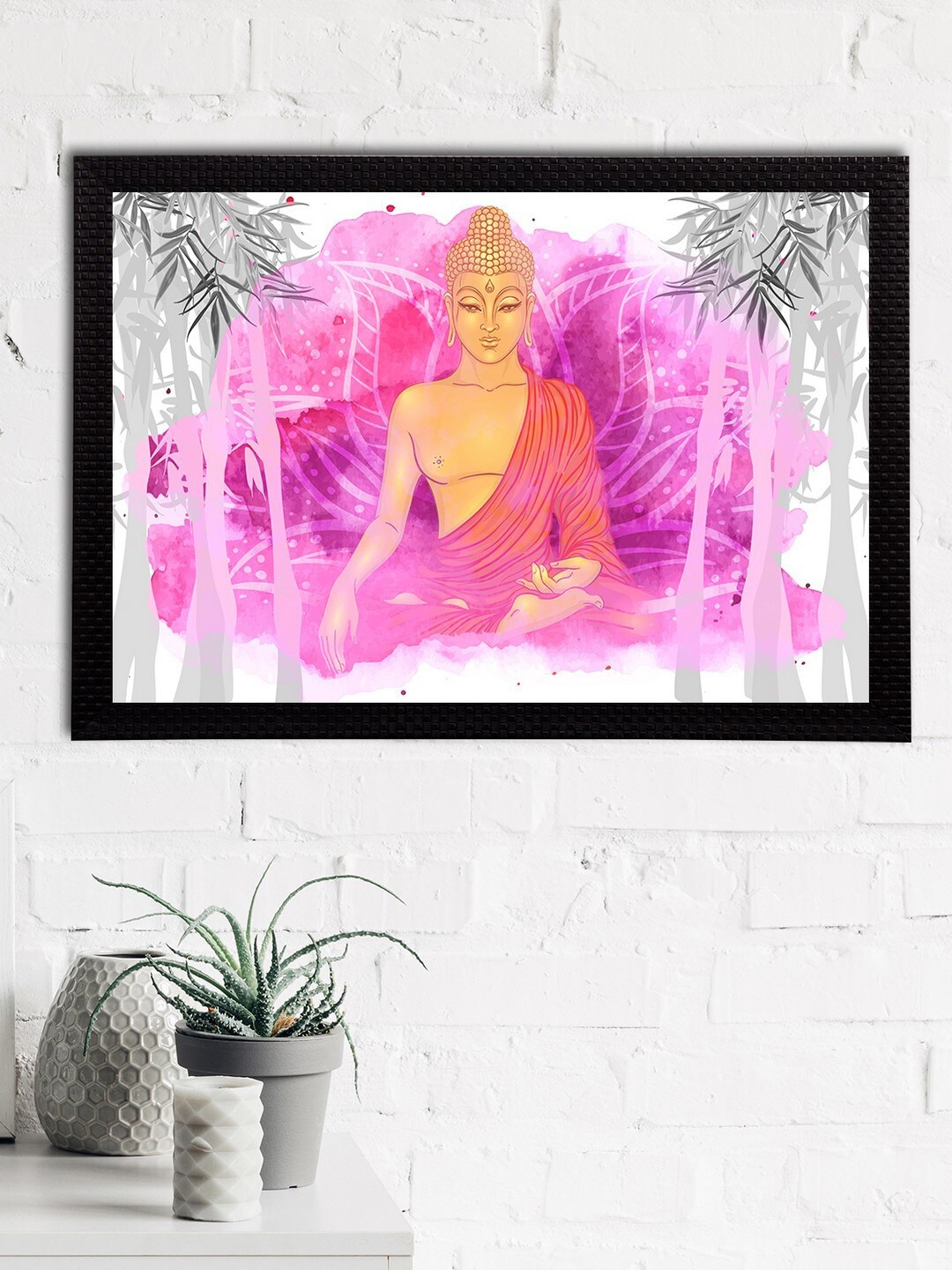 eCraftIndia Purple & Orange Meditating Lord Buddha Satin Matt Texture UV Art Painting
eCraftIndia Purple & Orange Meditating Lord Buddha Satin Matt Texture UV Art Painting