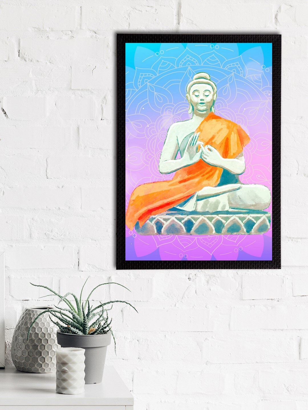 eCraftIndia Blue & Orange Meditating Lord Buddha Satin Matt Texture UV Wall Art
eCraftIndia Blue & Orange Meditating Lord Buddha Satin Matt Texture UV Wall Art