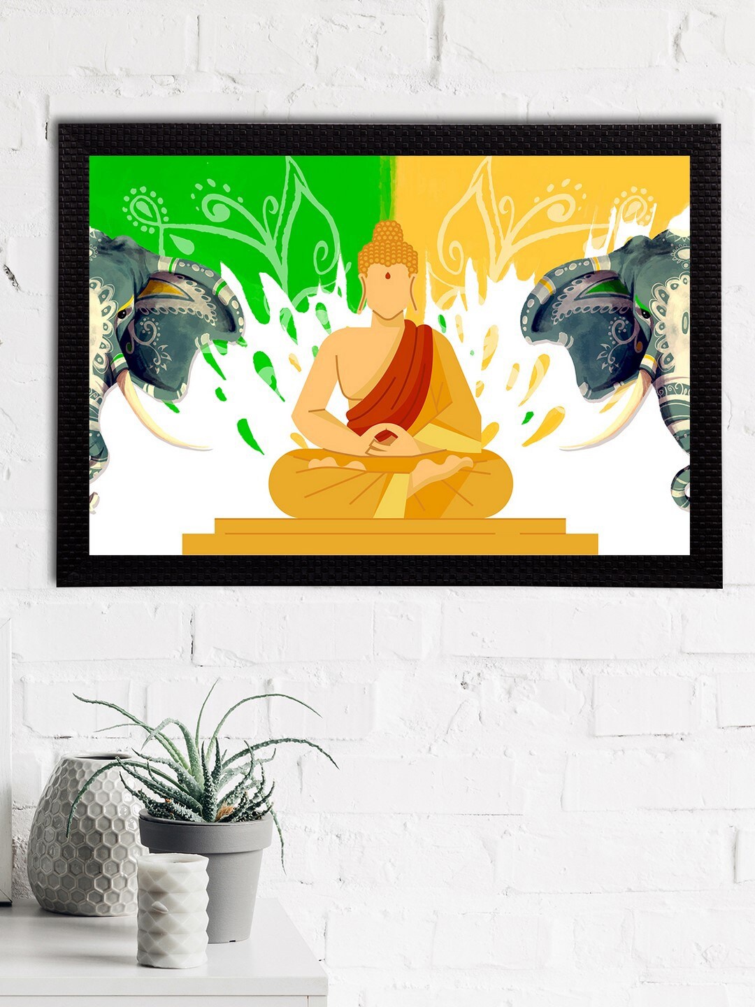 eCraftIndia Orange & Green Meditating Lord Buddha Satin Matt Texture UV Art Painting
eCraftIndia Orange & Green Meditating Lord Buddha Satin Matt Texture UV Art Painting