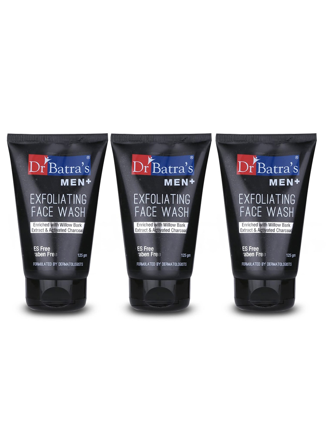 Dr. Batras Set Of 3 Men+ Exfoliating Face Wash Enriched With Willow Black - 125g Each
Dr. Batras Set Of 3 Men+ Exfoliating Face Wash Enriched With Willow Black - 125g Each