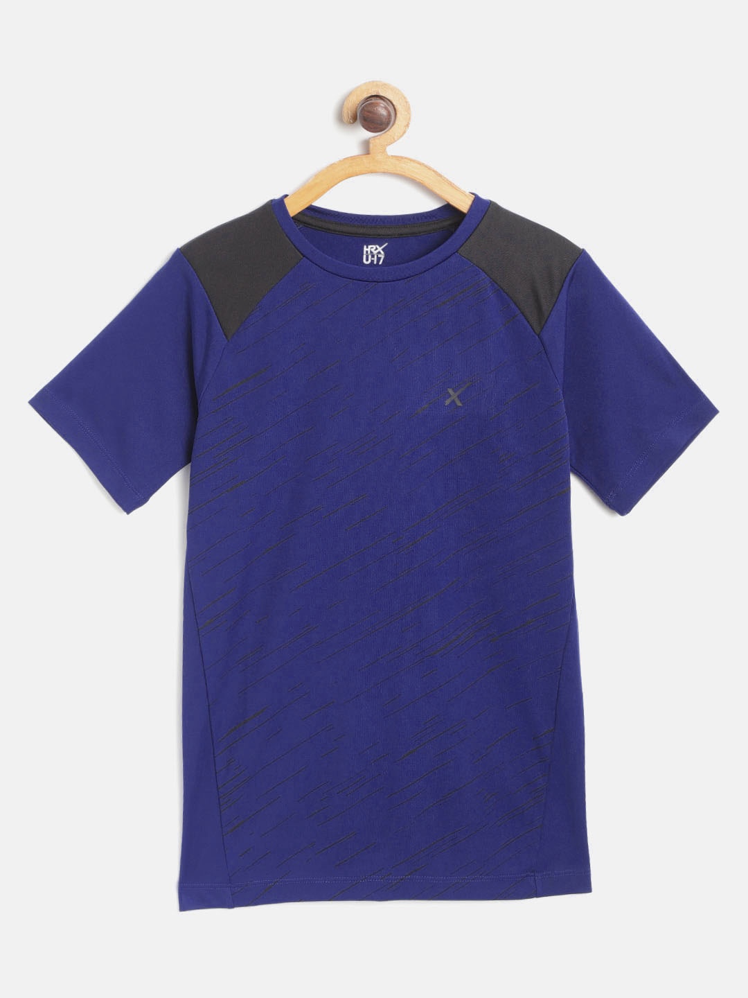 HRX By Hrithik Roshan U-17 Boys Mazarine Blue Printed Rapid-Dry Antimicrobial Active Tee, Navy blue
HRX By Hrithik Roshan U-17 Boys Mazarine Blue Printed Rapid-Dry Antimicrobial Active Tee, Navy blue
