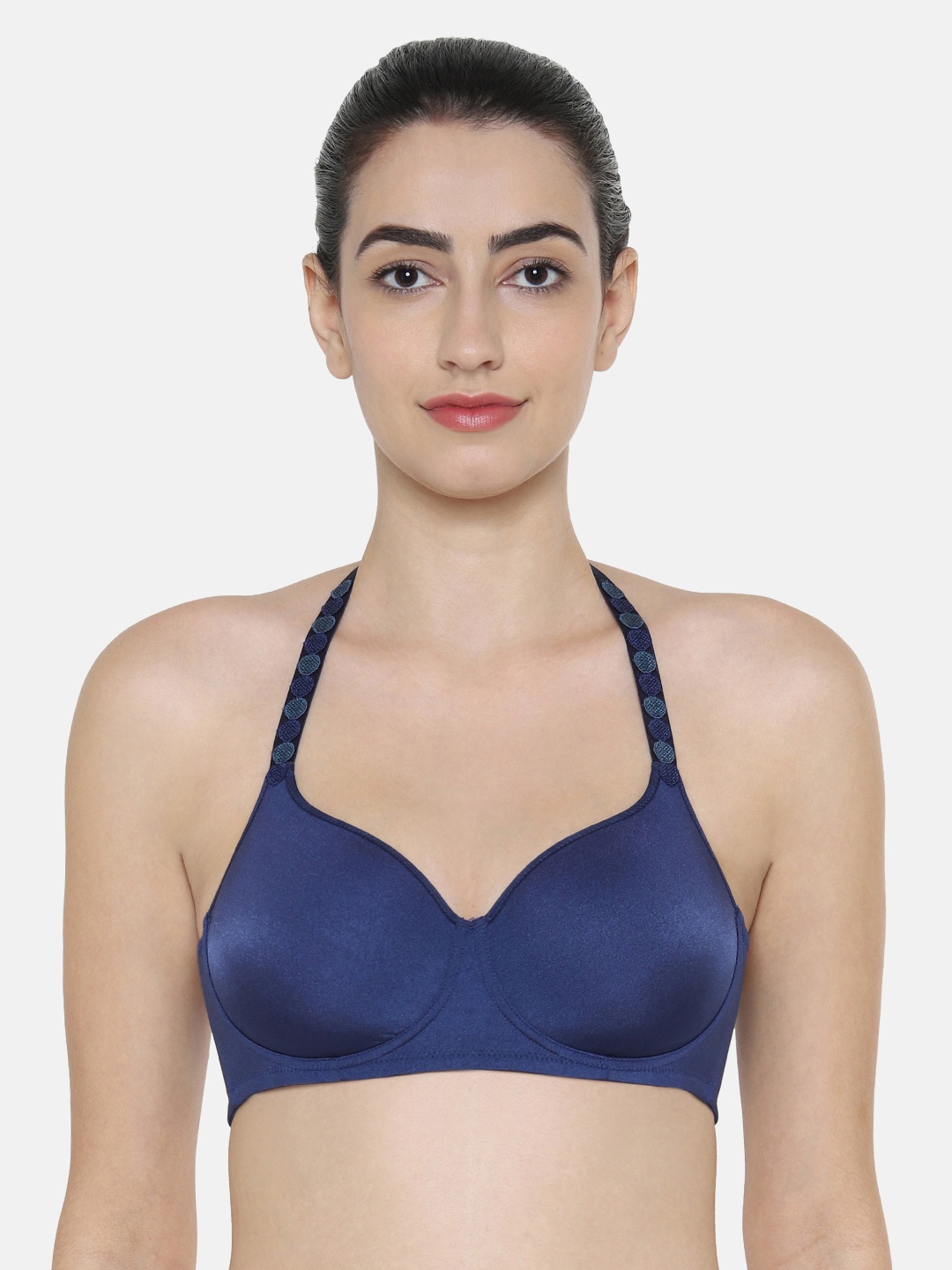 Triumph Fancy T-Shirt Bra Invisible Padded Wireless Body Make-Up Series Full Coverage and Comfort Bra, Blue
Triumph Fancy T-Shirt Bra Invisible Padded Wireless Body Make-Up Series Full Coverage and Comfort Bra, Blue