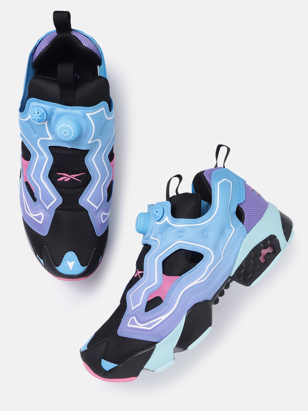 Reebok Classic Unisex Blue & Black & White Instapump Fury OG Colourblocked Running Shoes
Reebok Classic Unisex Blue & Black & White Instapump Fury OG Colourblocked Running Shoes
