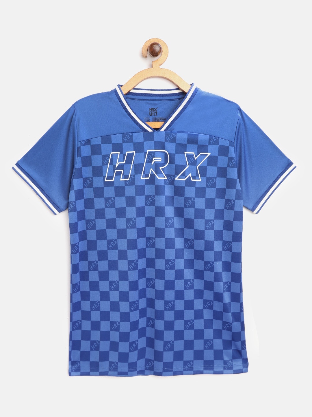 HRX By Hrithik Roshan U-17 Boys Strong Blue Solid Lycra Rapid-Dry Antimicrobial Active Tshirt
HRX By Hrithik Roshan U-17 Boys Strong Blue Solid Lycra Rapid-Dry Antimicrobial Active Tshirt