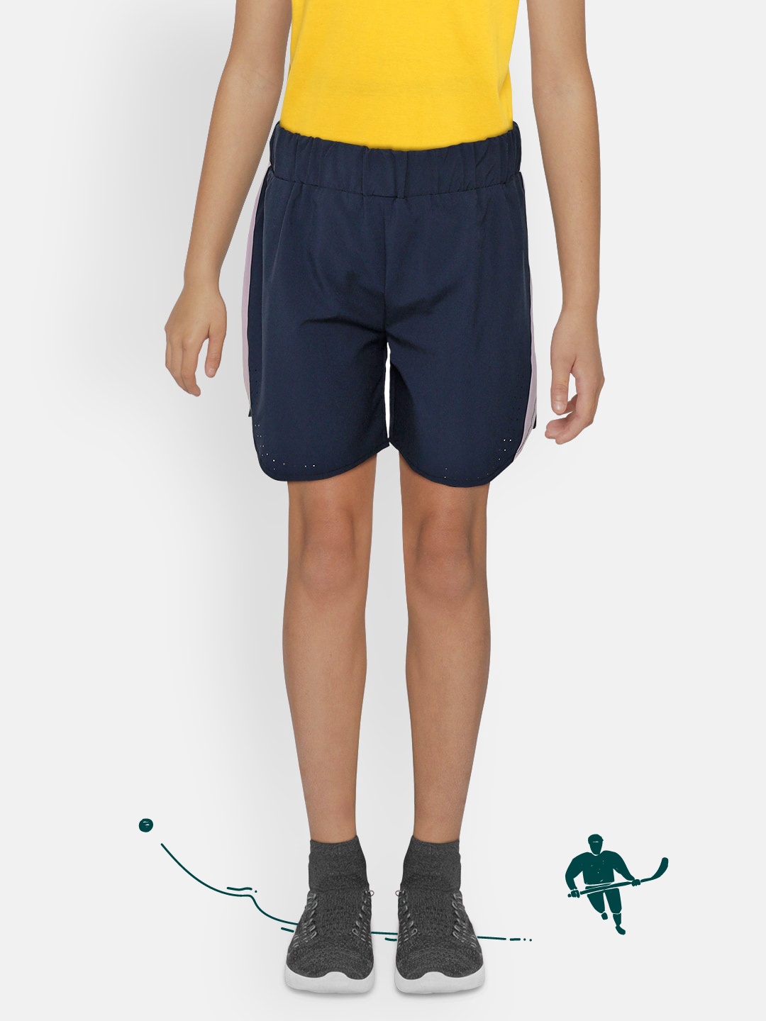 HRX By Hrithik Roshan U-17 Girls Dress Blue Solid Rapid-Dry Antimicrobial Active Shorts, Navy blue
HRX By Hrithik Roshan U-17 Girls Dress Blue Solid Rapid-Dry Antimicrobial Active Shorts, Navy blue