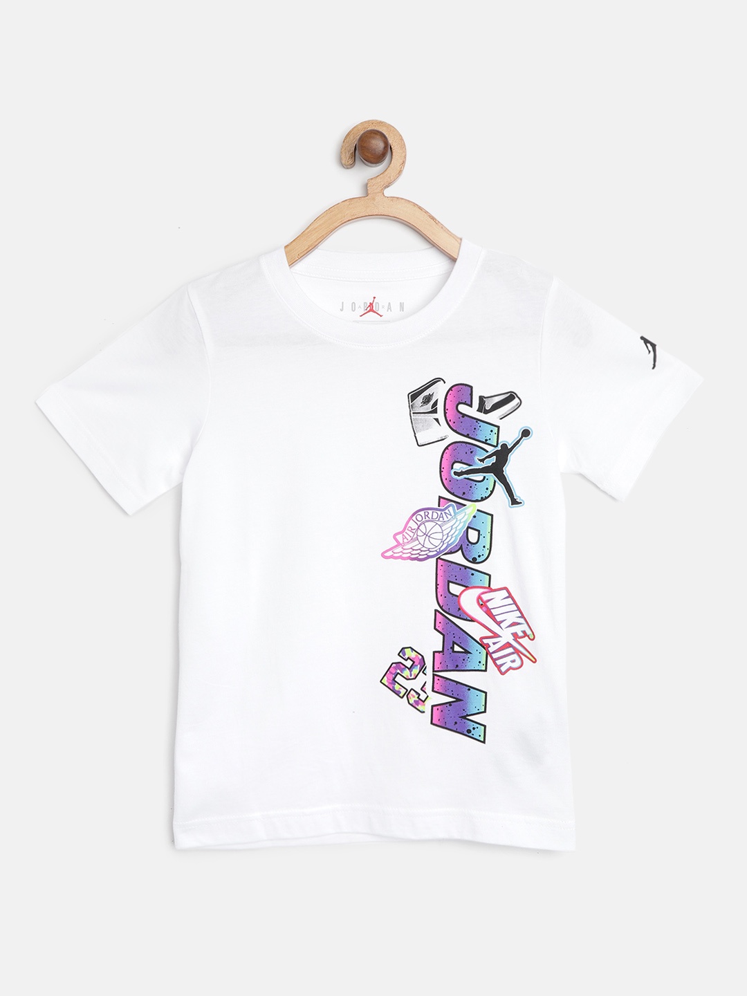 Jordan Boys White Pure Cotton Brand Logo Sticker Attack Round Neck Pure Cotton T-shirt
Jordan Boys White Pure Cotton Brand Logo Sticker Attack Round Neck Pure Cotton T-shirt