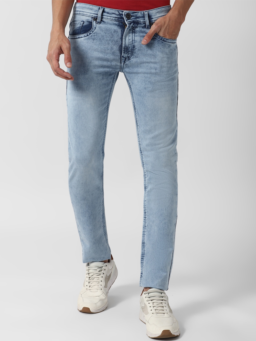 Peter England Casuals Men Navy Blue Skinny Fit Mid-Rise Clean Look Stretchable Jeans
Peter England Casuals Men Navy Blue Skinny Fit Mid-Rise Clean Look Stretchable Jeans