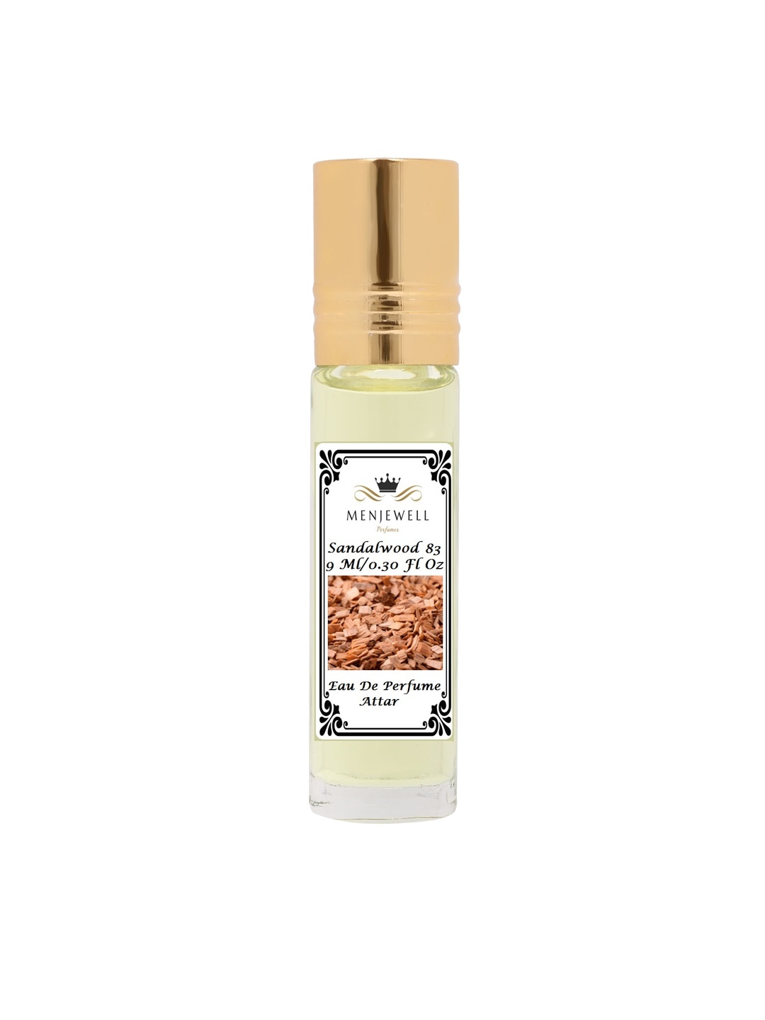 Menjewell Fragrances Woody Sandalwood Long Lasting Natural Attar Perfume 9ml, Transparent
Menjewell Fragrances Woody Sandalwood Long Lasting Natural Attar Perfume 9ml, Transparent