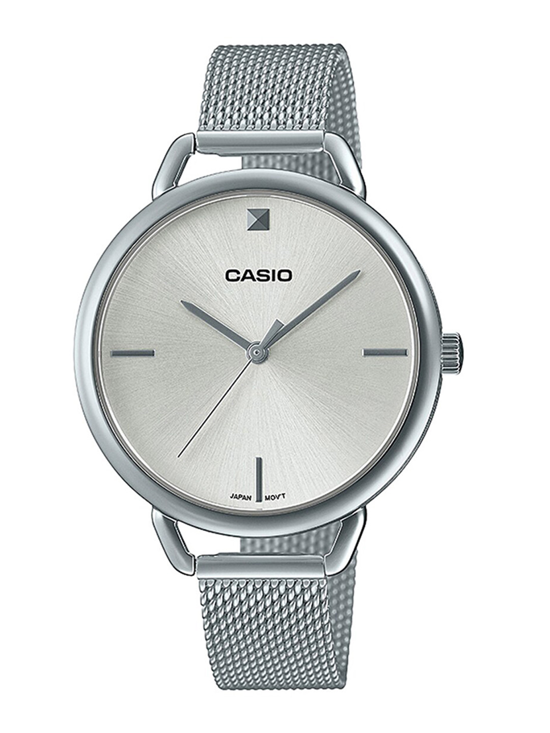 CASIO Enticer Ladies Silver-Toned Analogue Watch A1810
CASIO Enticer Ladies Silver-Toned Analogue Watch A1810